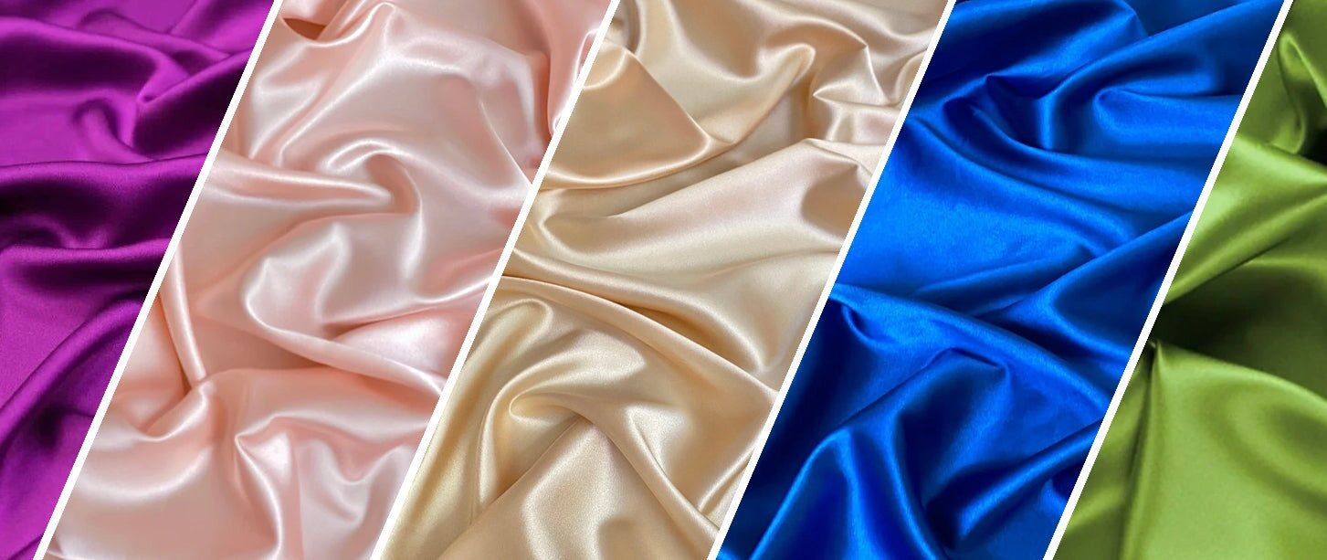 Shop Stretch Satin Fabric: A Luxurious Choice - Kiki Textiles