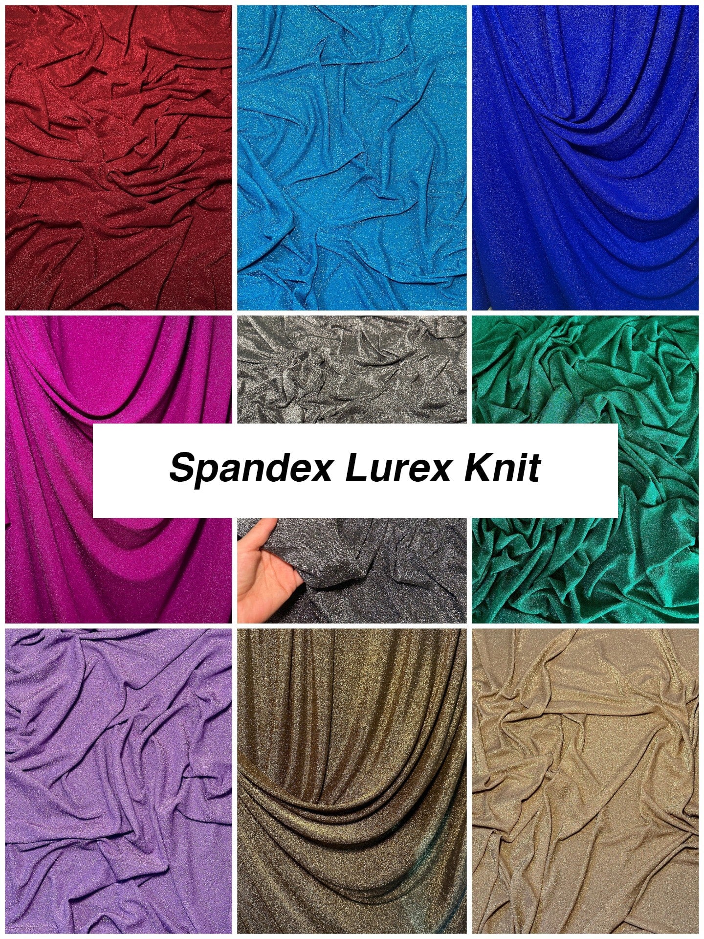 Spandex Lurex Knit
