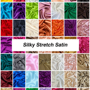 Silky Stretch Satin