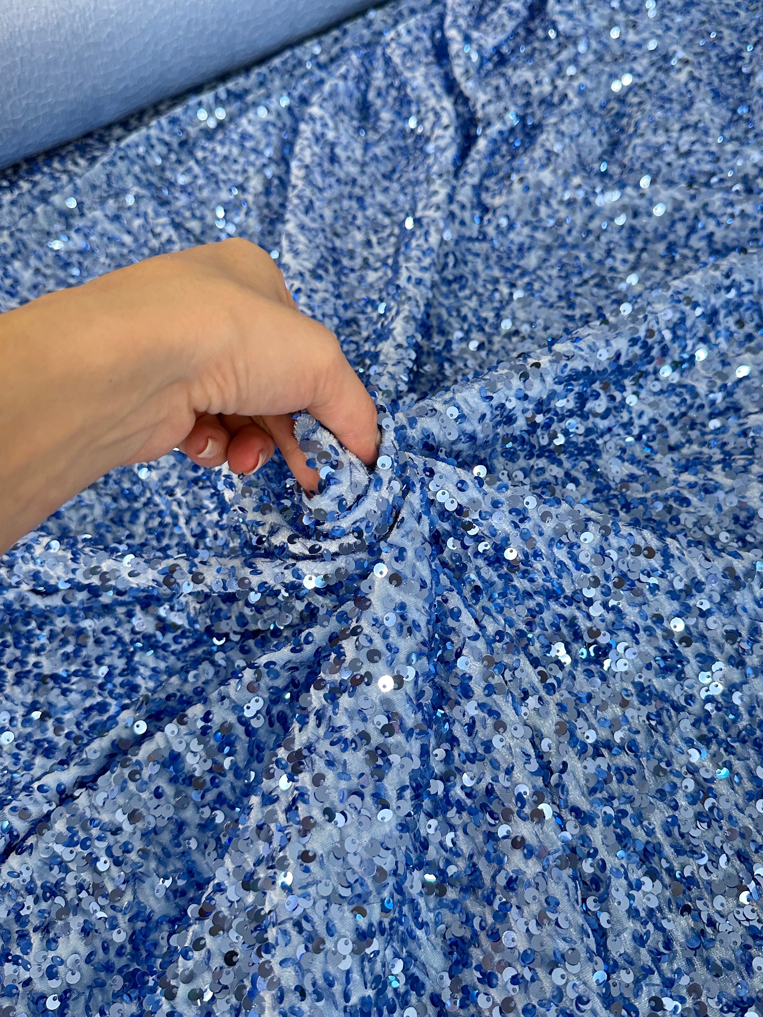 sky blue sequin velvet, blue sequin on velvet, light blue sequin on velvet, dark blue sequin on velvet, shiny sequin on velvet, sequin on velvet for woman, sequin on velvet for bride, premium sequin on velvet, sequin on velvet on discount, sequin on velvet on sale, buy sequin on velvet online