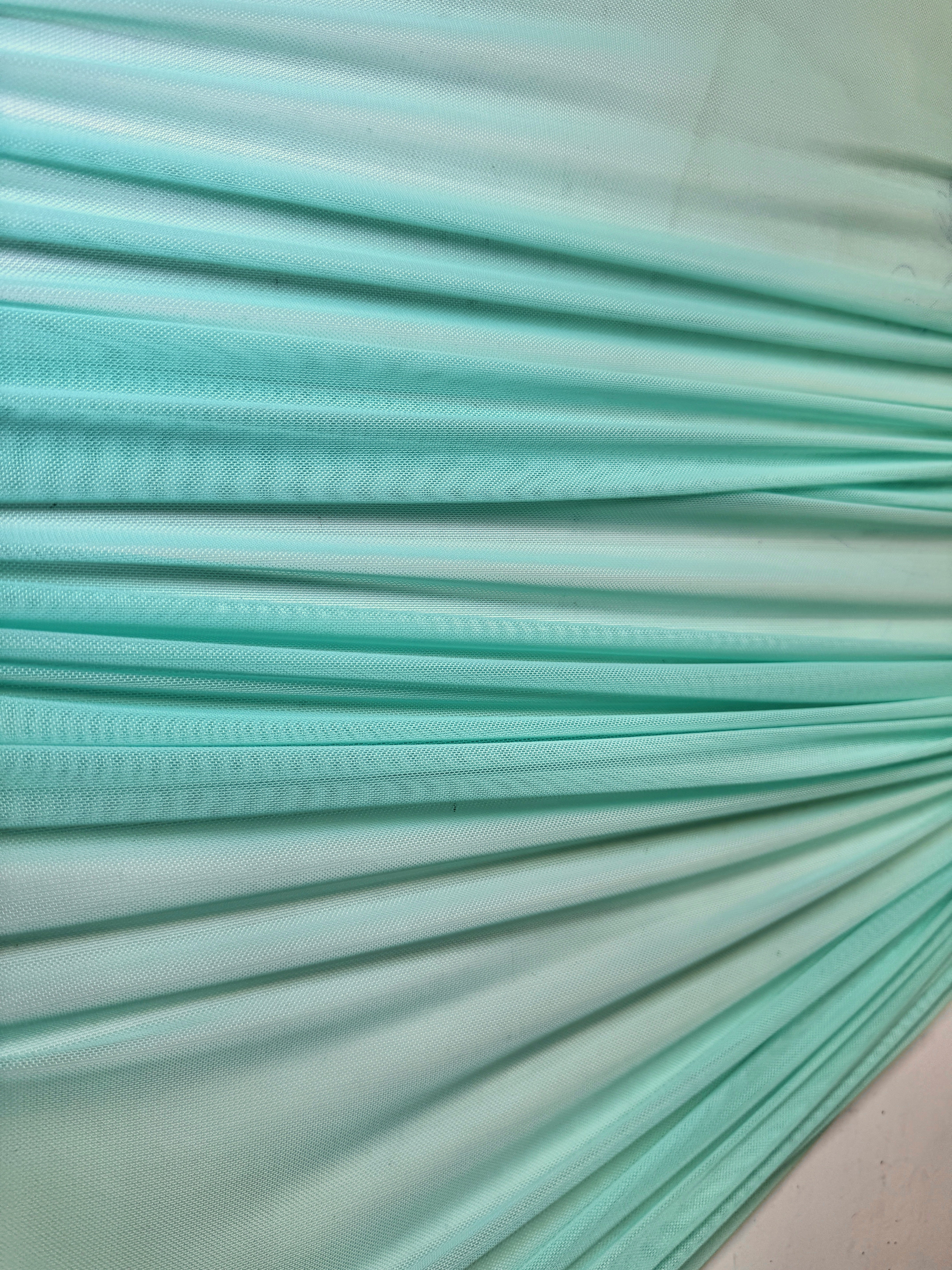 seafoam 4way stretch power mesh, light blue power mesh, ocean blue power mesh, baby blue power mesh