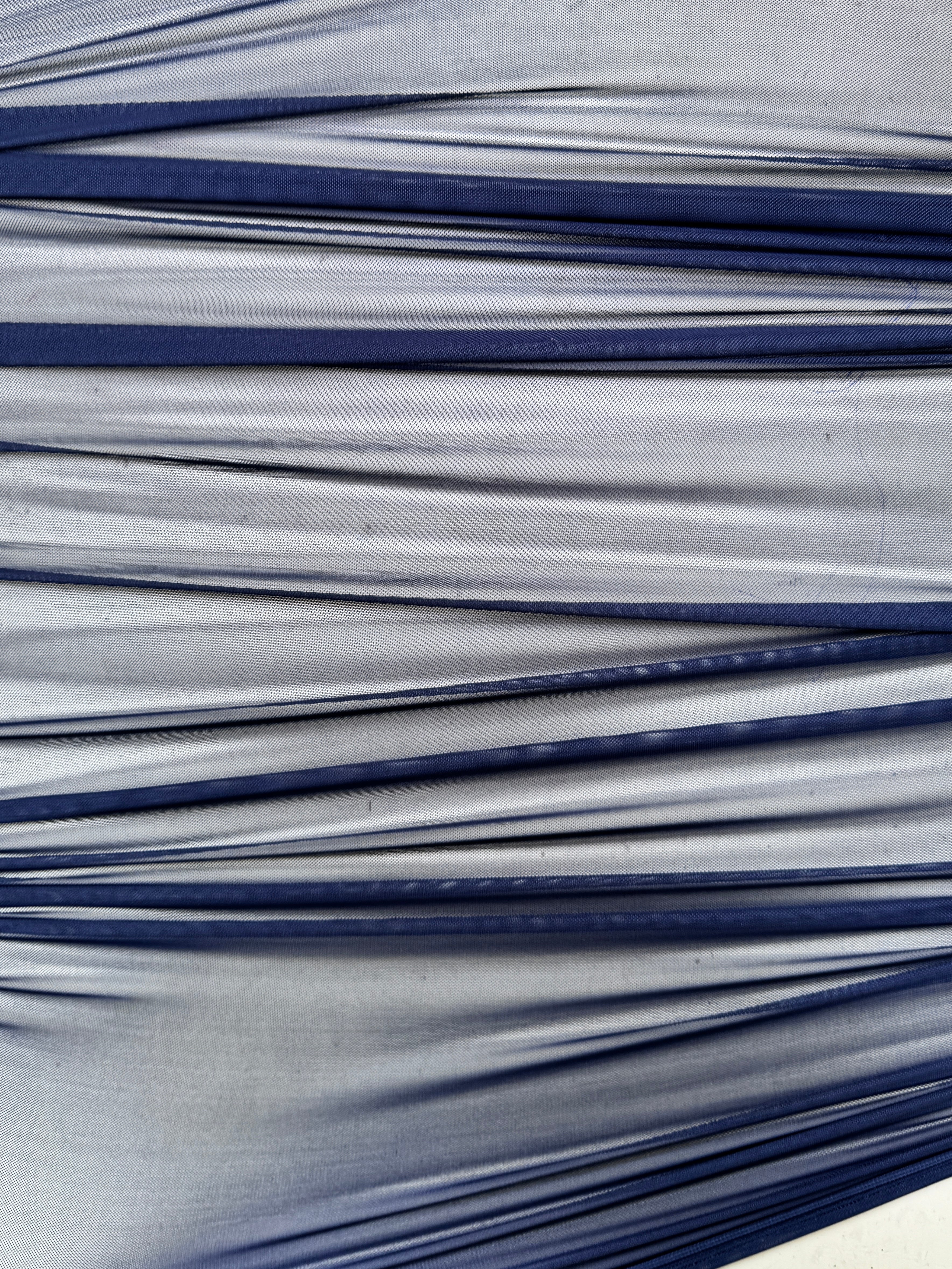 navy 4way stretch power mesh, dark blue power mesh, blue power mesh, light blue power mesh