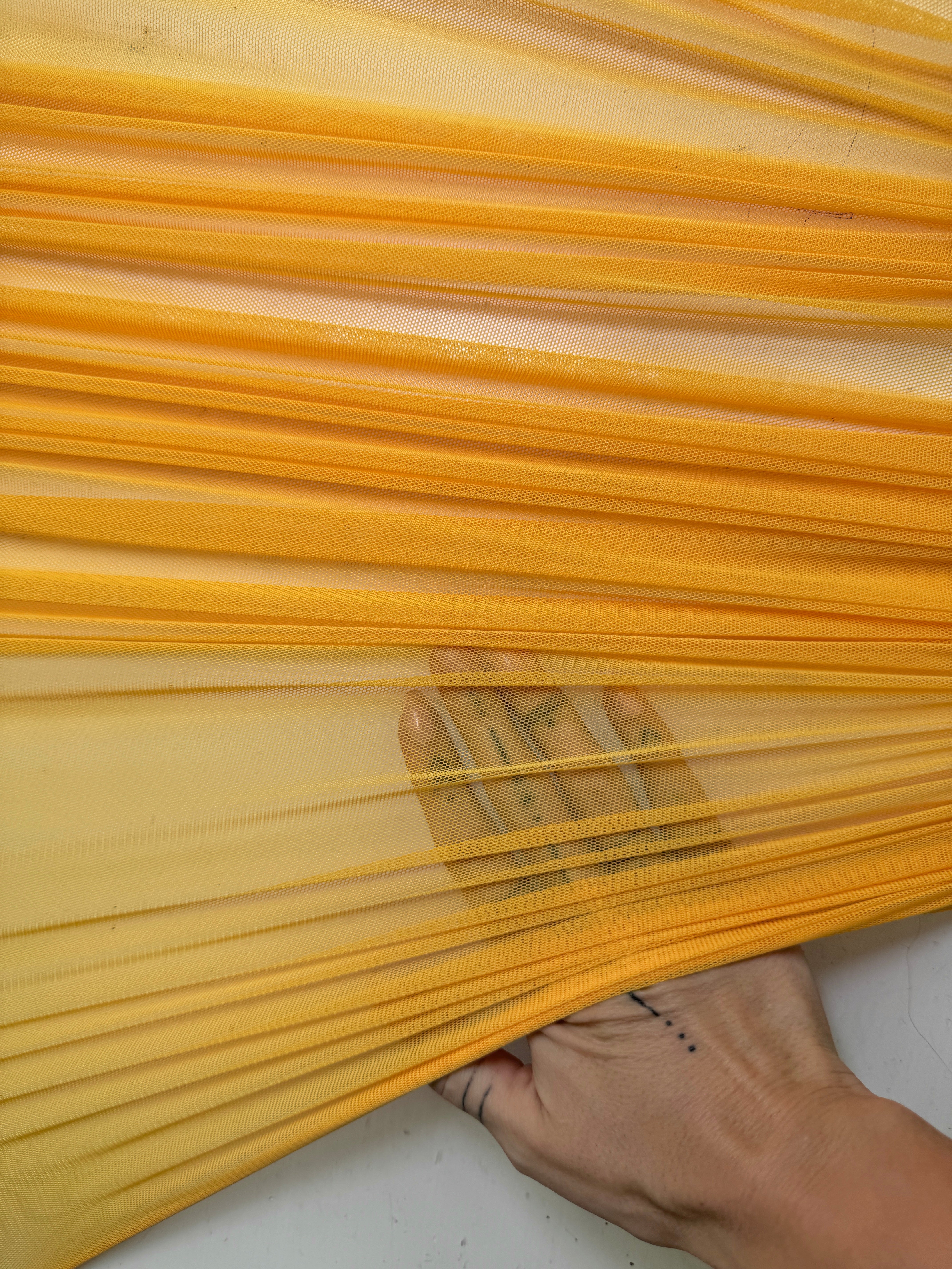 yellow 4way stretch power mesh, dark yellow power mesh, light mustard power mesh, light yellow power mesh