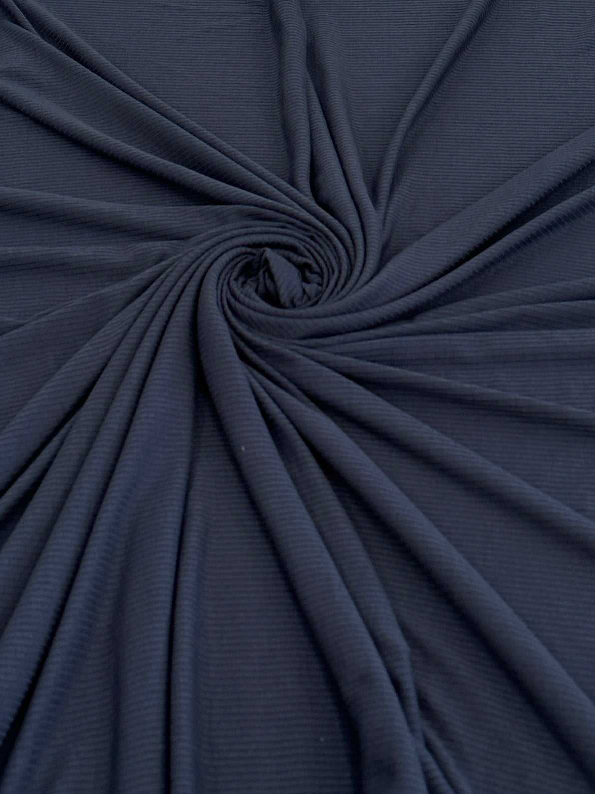 Navy Solid Rib Knit, Shop Fabrics Online, Sewing, Fabric Store, Sewing Store, Cheap Fabric Store, Kiki Textiles, Textile by the Yard