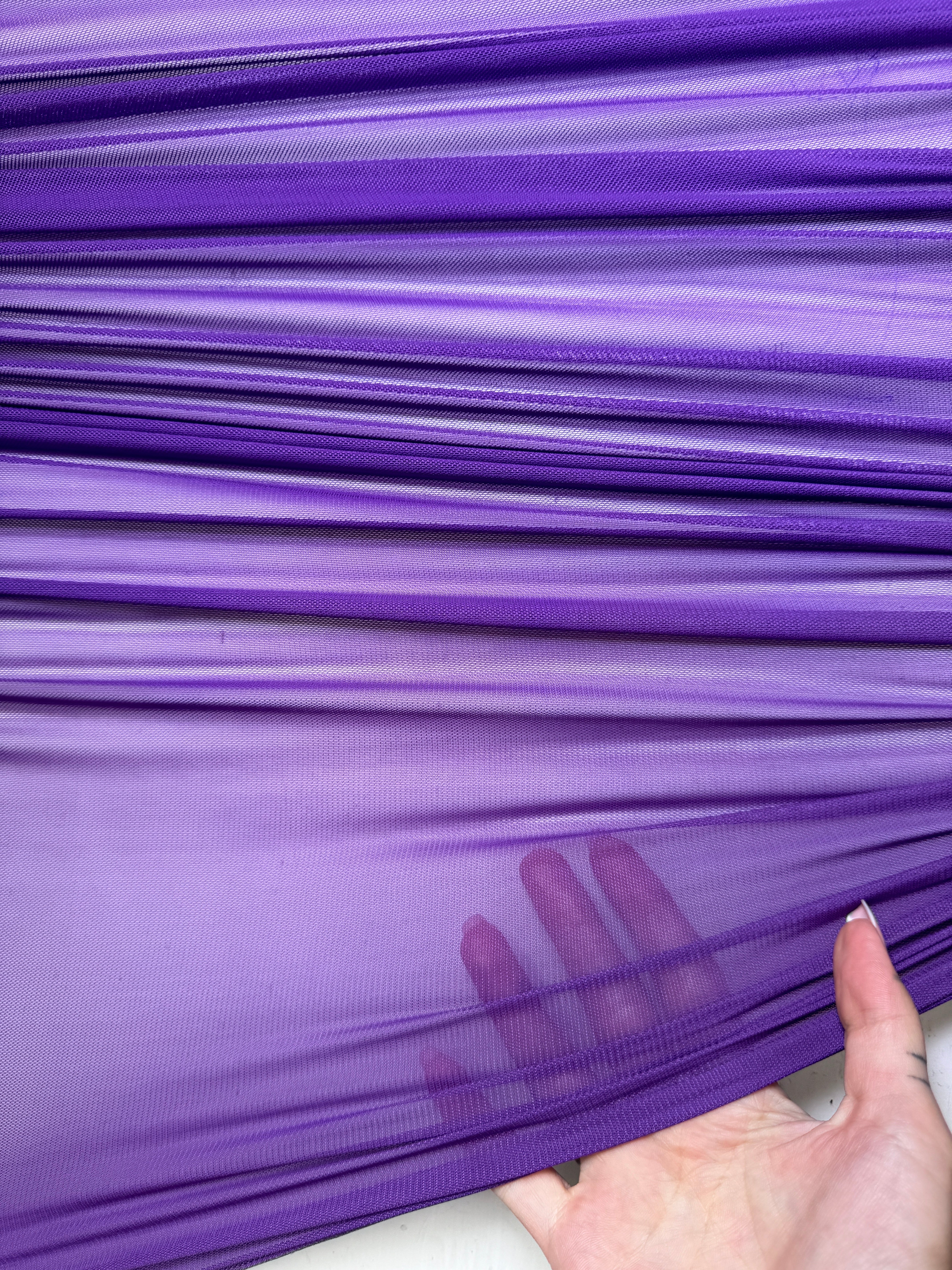 purple 4way stretch power mesh, dark purple power mesh, light purple power mesh, lavender power mesh