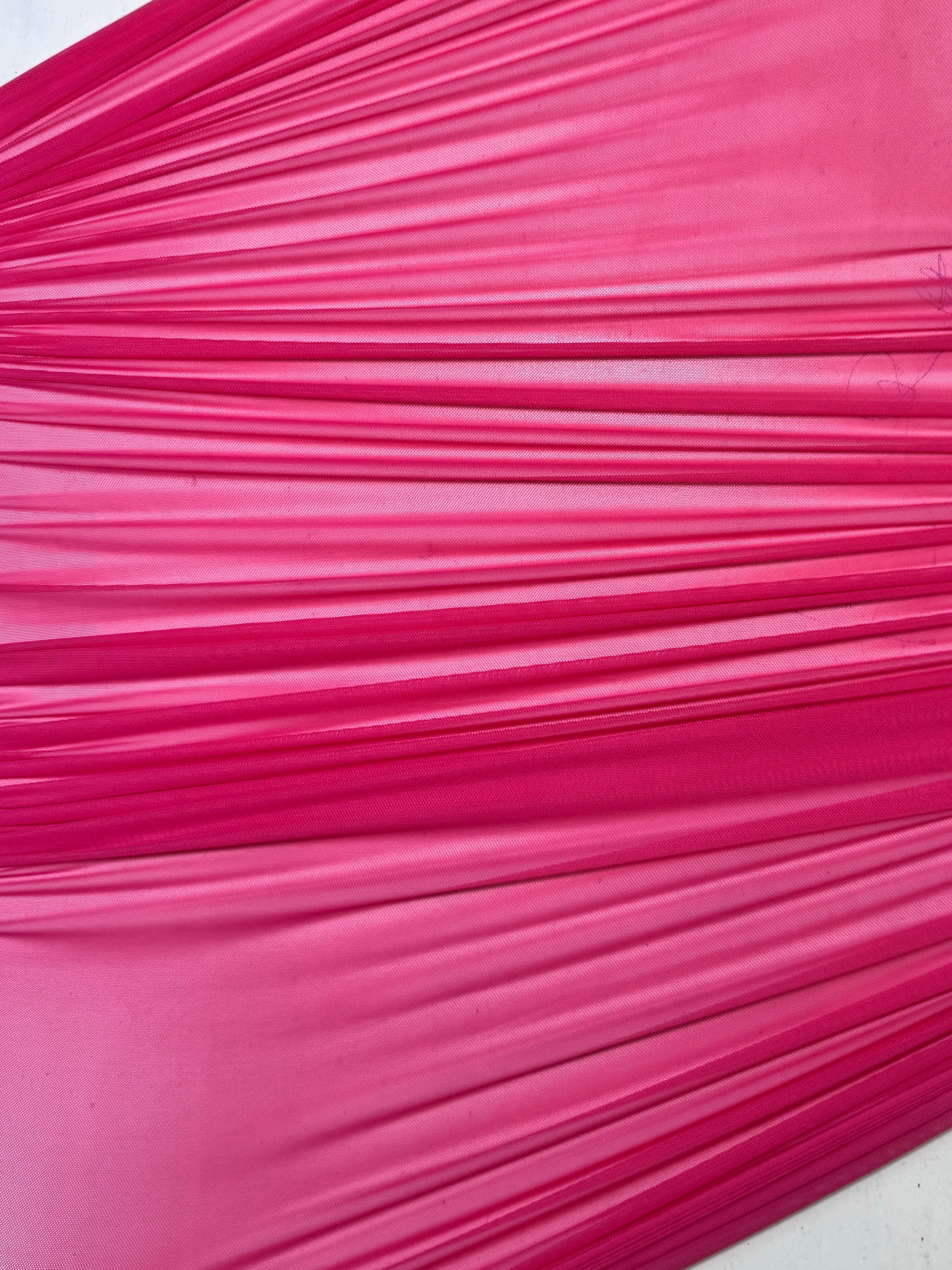 hot pink 4way stretch power mesh, pink power mesh, light pink power mesh, fuchsia power mesh