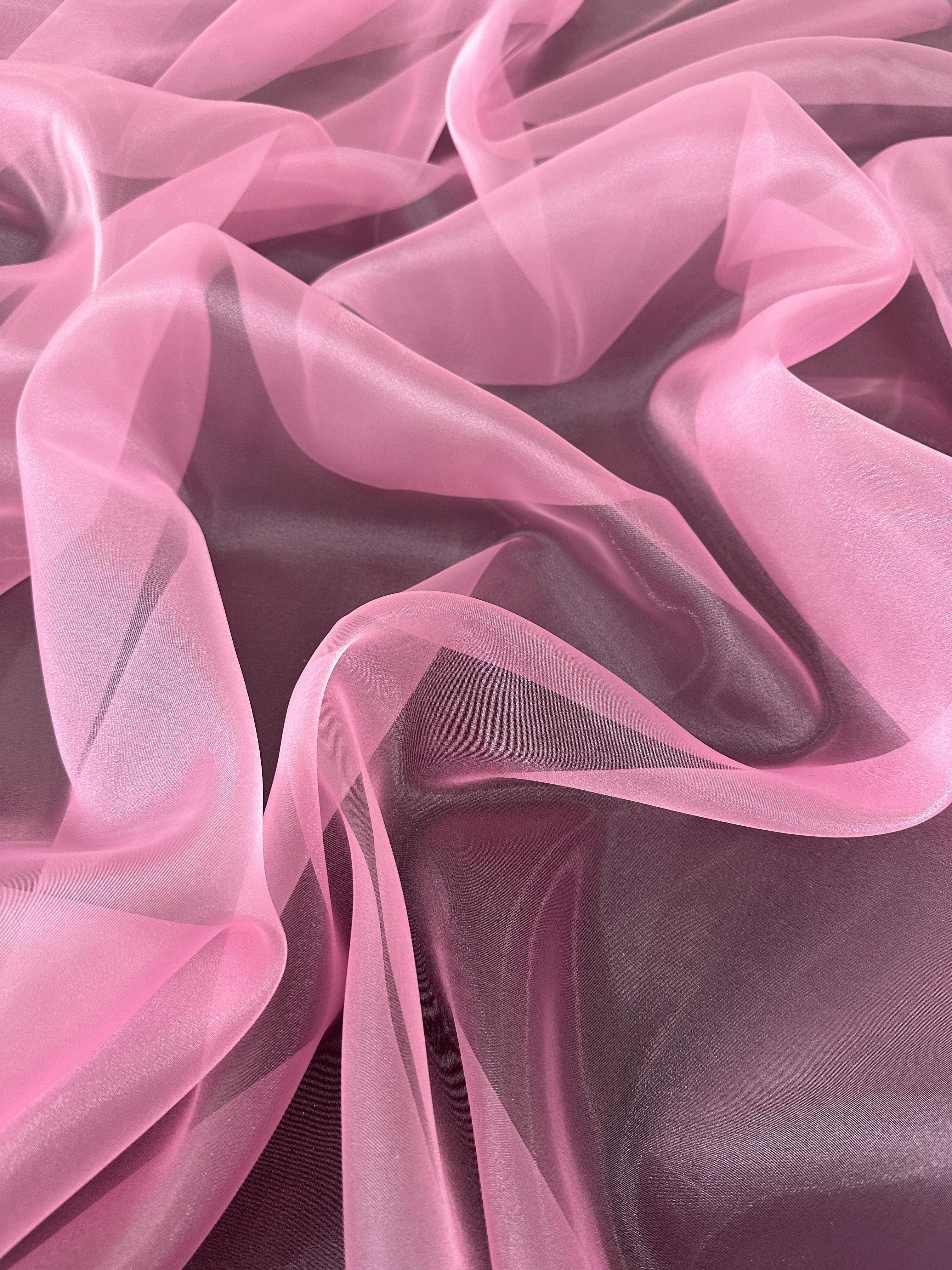 Baby Pink Organza – KikiTextiles