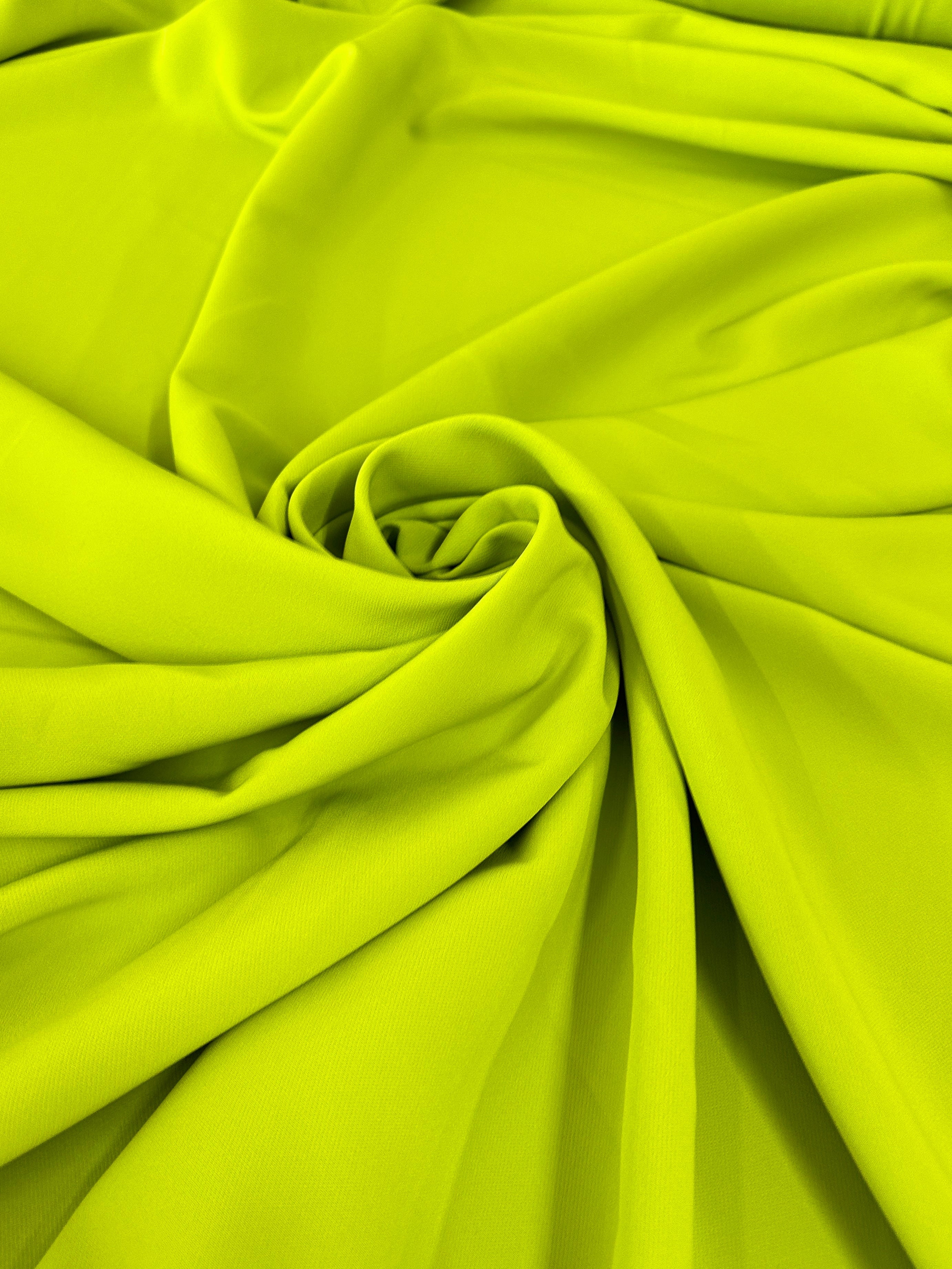apple green stretch crepe, green Stretch Crepe, light green stretch crepe, dark green stretch crepe, stretch crepe for woman, stretch crepe for bride,  crepe on discount, crepe in low price, crepe on sale, premium crepe, solid crepe, crepe, crepe fabric
