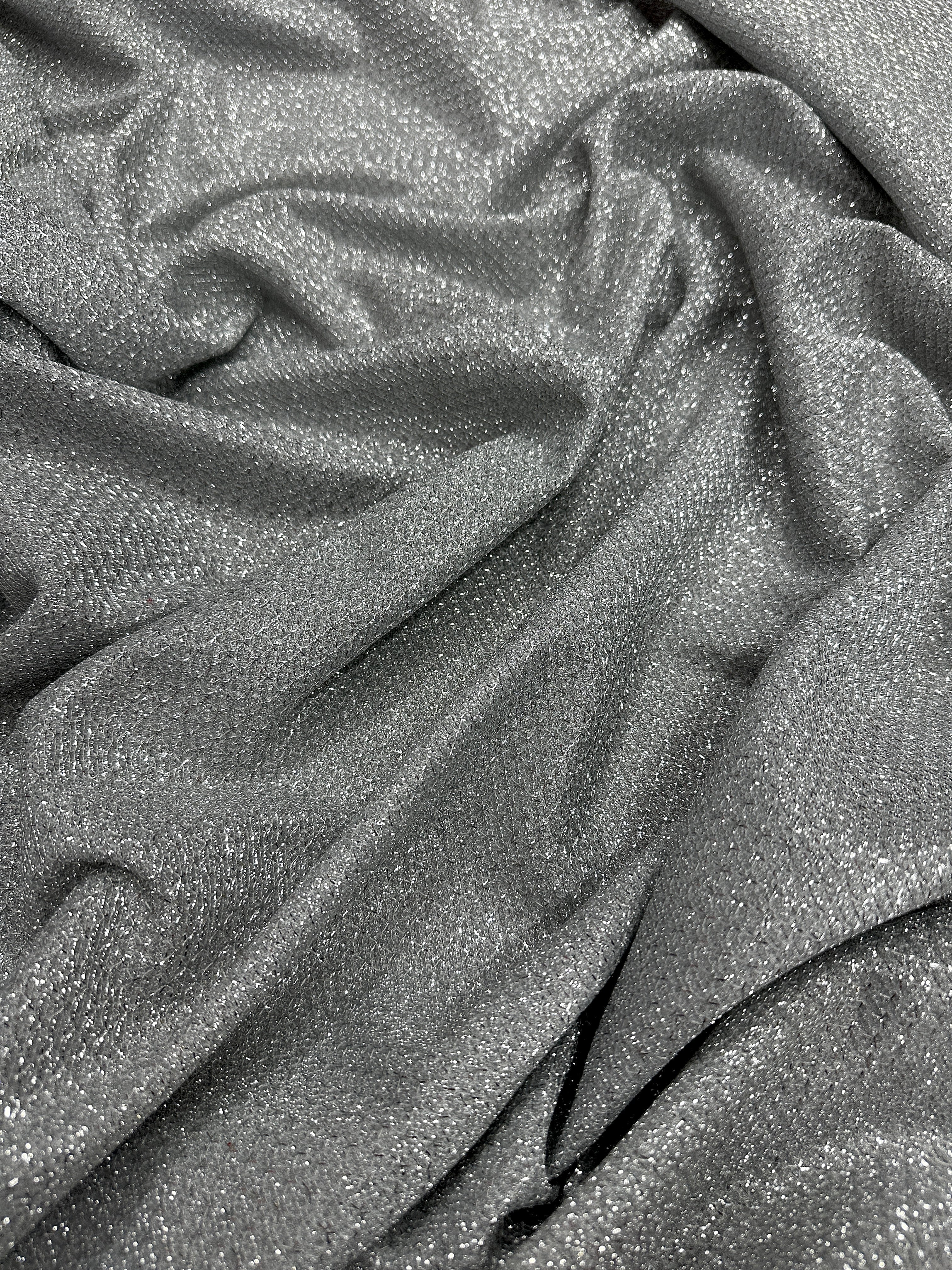 Silver Shimmery Metallic Brocade, Fabric Store, Sewing Store, Cheap Fabric Store, Kiki Textiles, Textile by the Yard