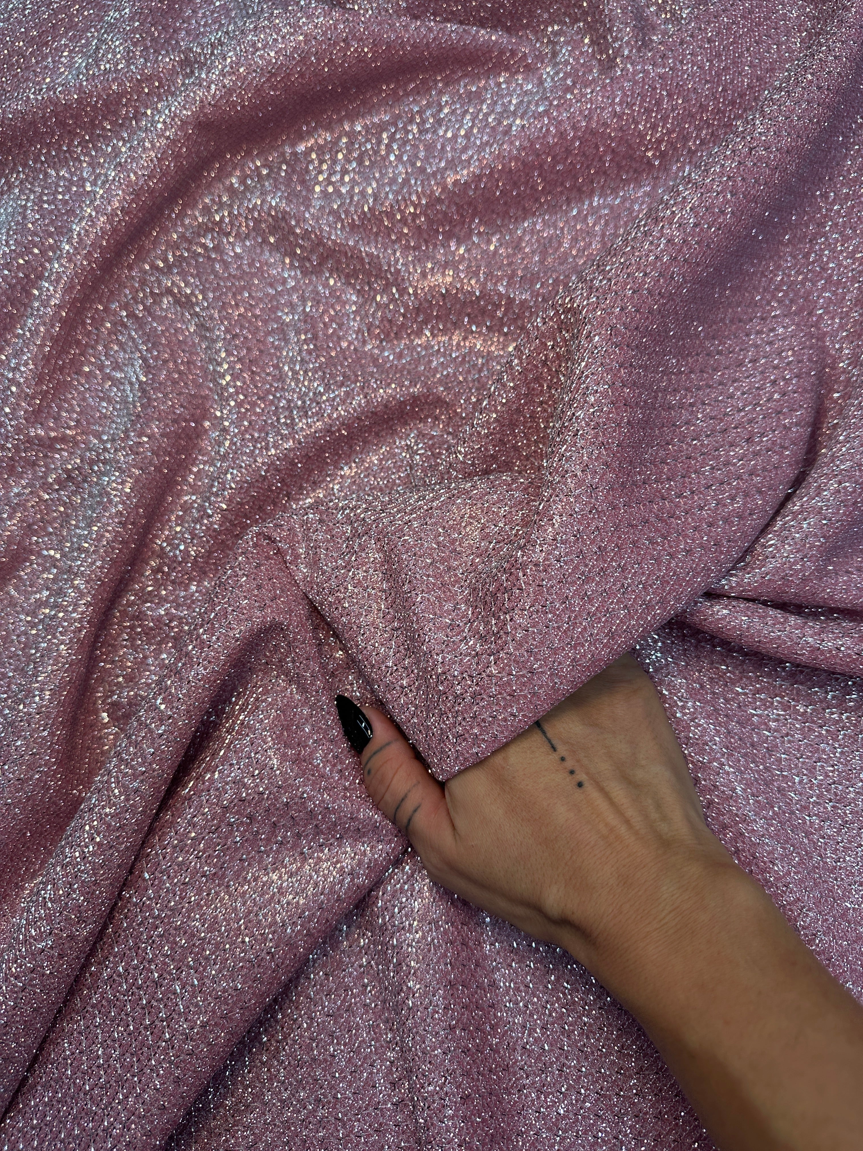 Pink Shimmery Metallic Brocade, Fabric Store, Sewing Store, Cheap Fabric Store, Kiki Textiles, Textile by the Yard