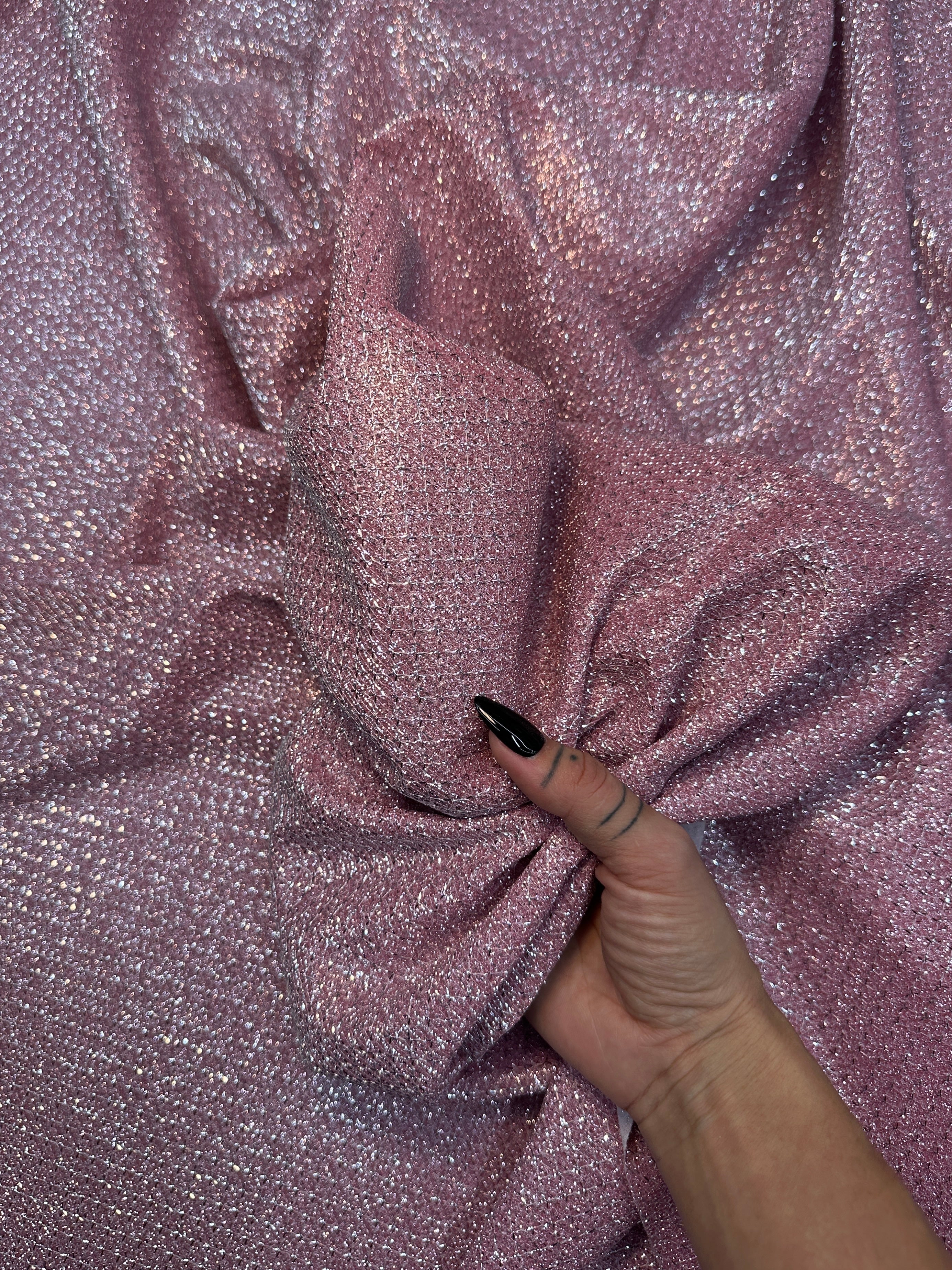 Pink Shimmery Metallic Brocade, Fabric Store, Sewing Store, Cheap Fabric Store, Kiki Textiles, Textile by the Yard