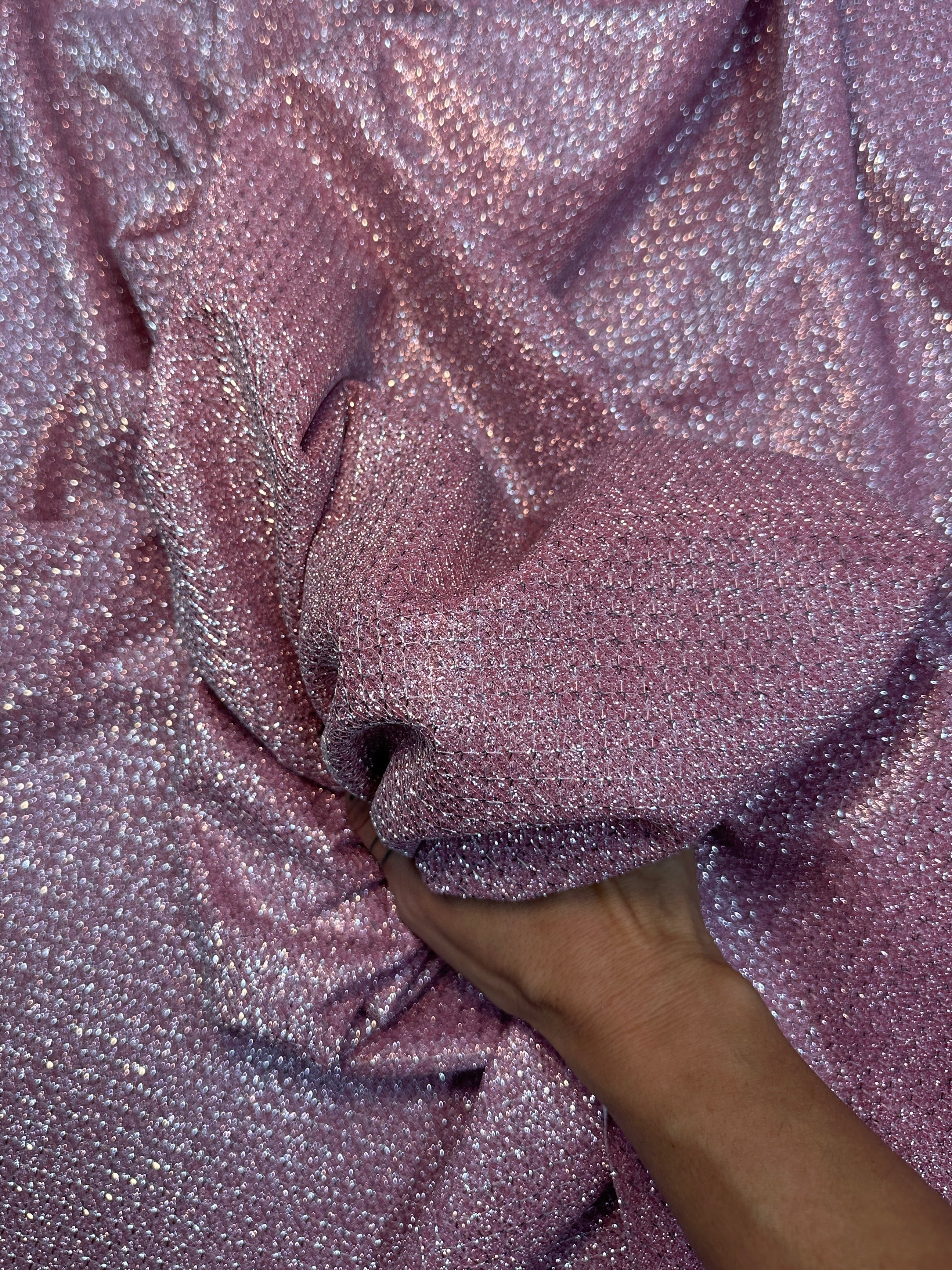 Pink Shimmery Metallic Brocade, Fabric Store, Sewing Store, Cheap Fabric Store, Kiki Textiles, Textile by the Yard