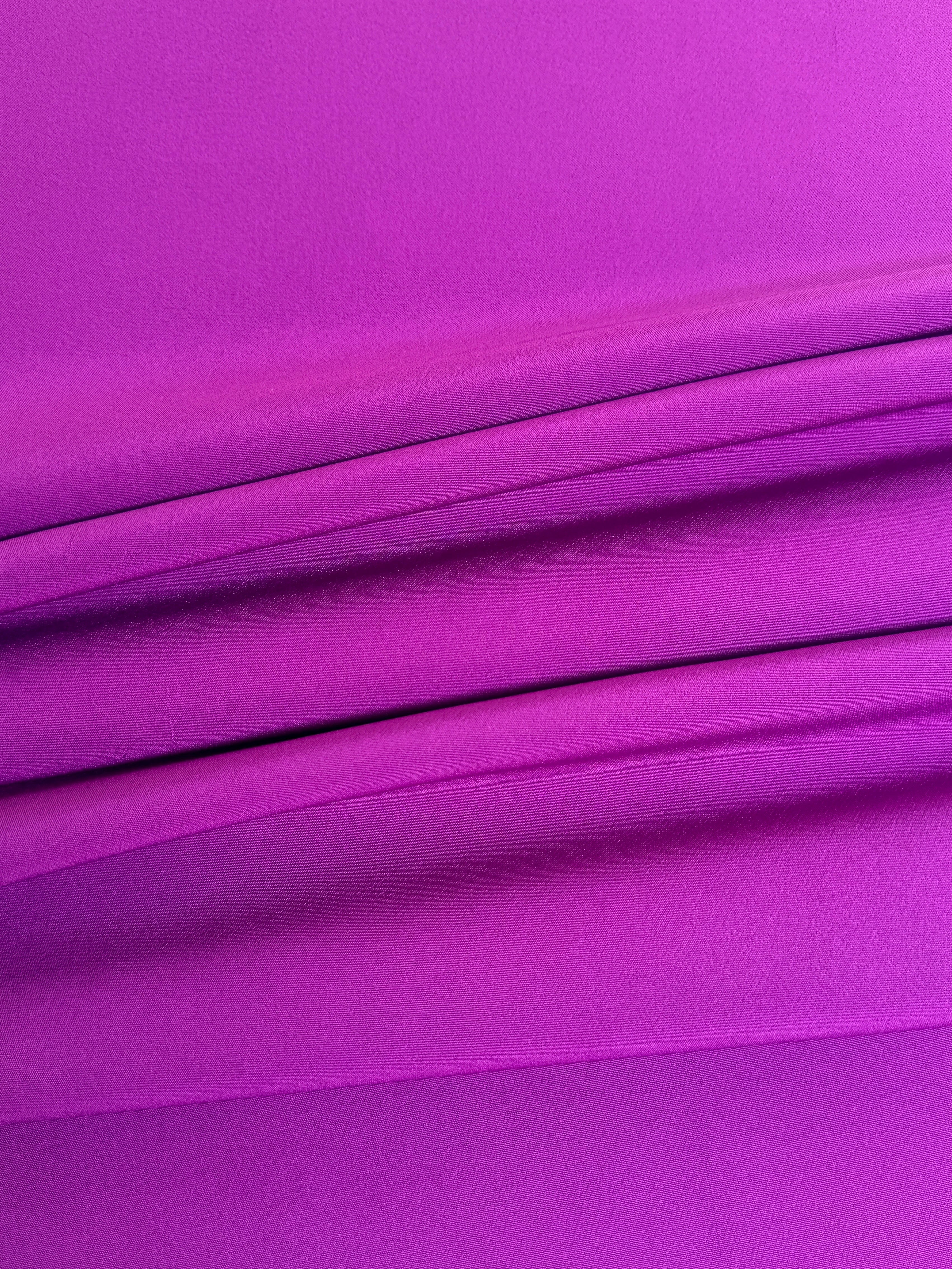 Magenta Stretch Crepe, Magenta stretch crepe, Stretch textured fabric, Premium stretch crepe, Crepe for bride, Textured crepe for woman, Crepe in low price, Stretch crepe fabric