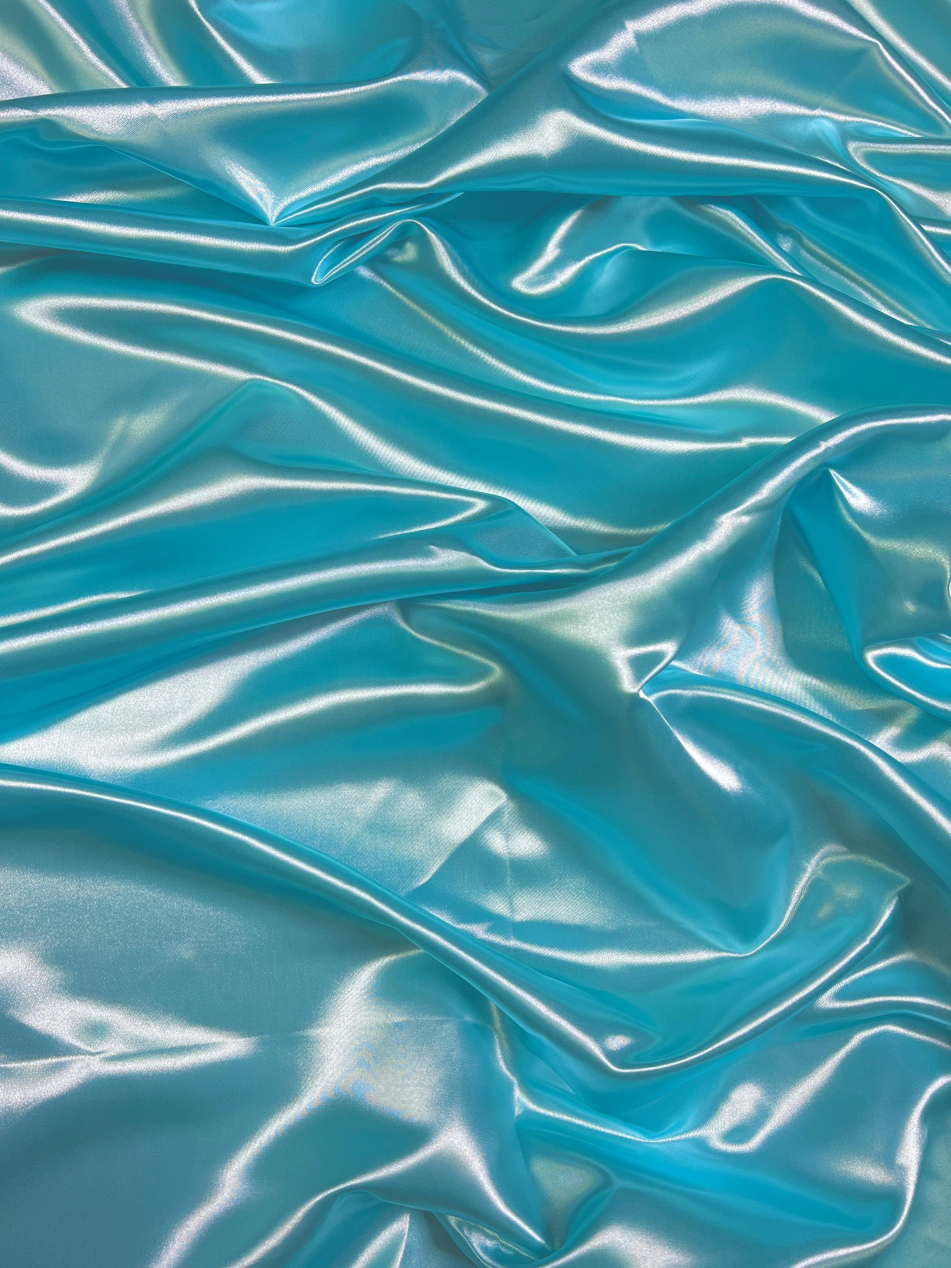 Baby Blue Duchesse Satin