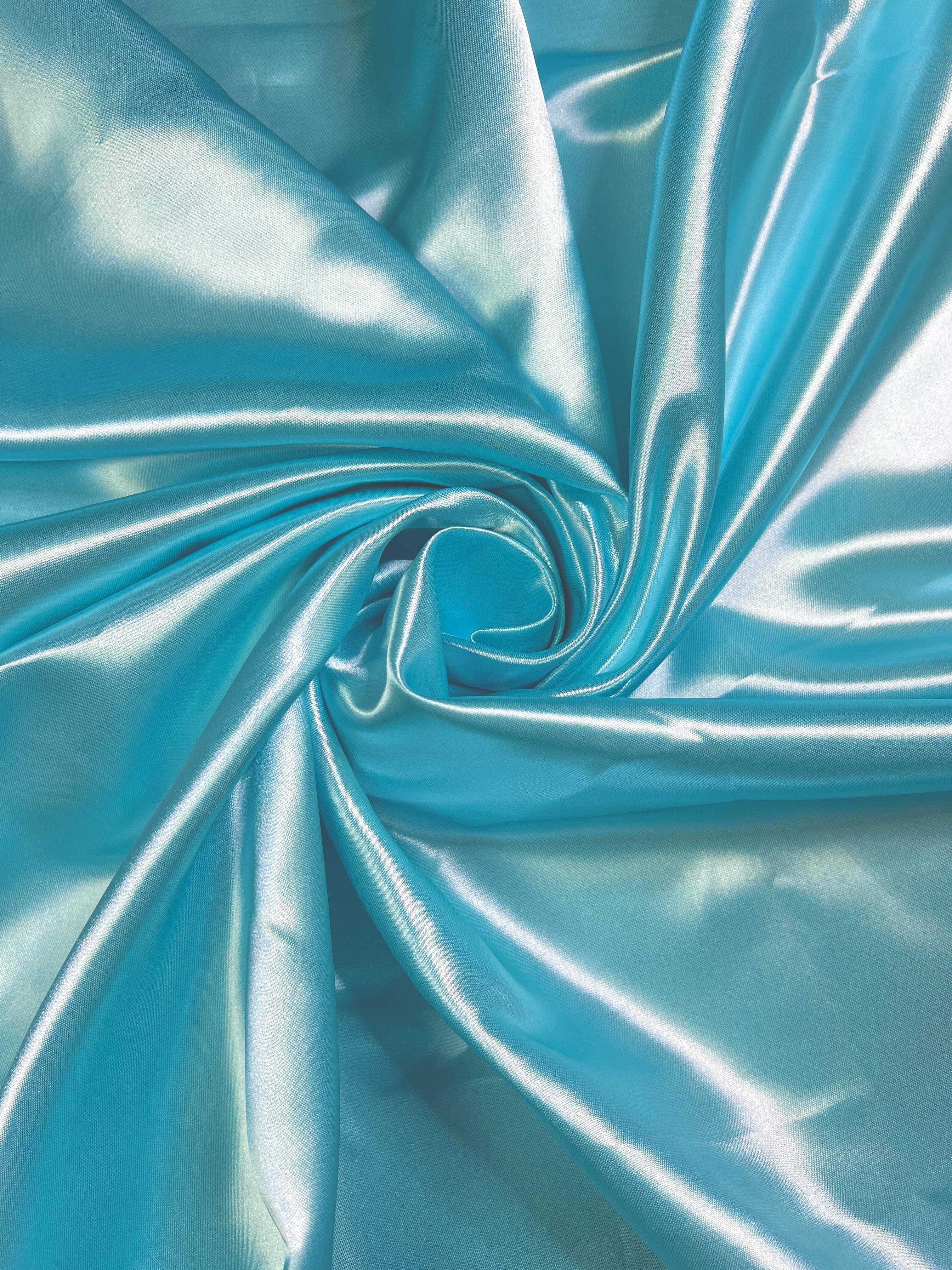 Baby Blue Duchesse Satin
