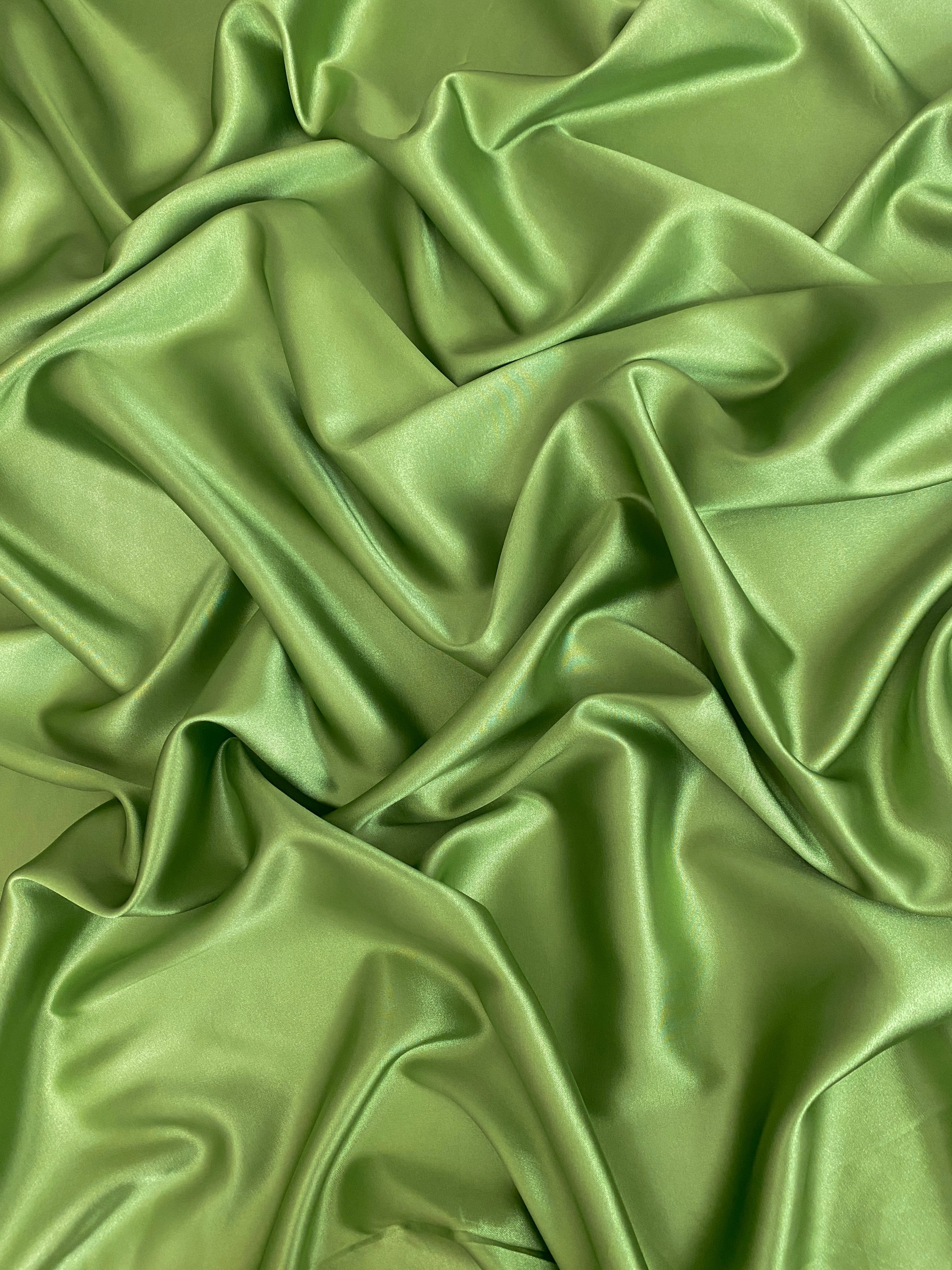 apple green silky satin, green silky satin, light green silky satin, dark green silky satin, sage green silky satin, silky satin for woman, silky satin for bride, silky satin in low price, silky satin on discount, silky satin on sale