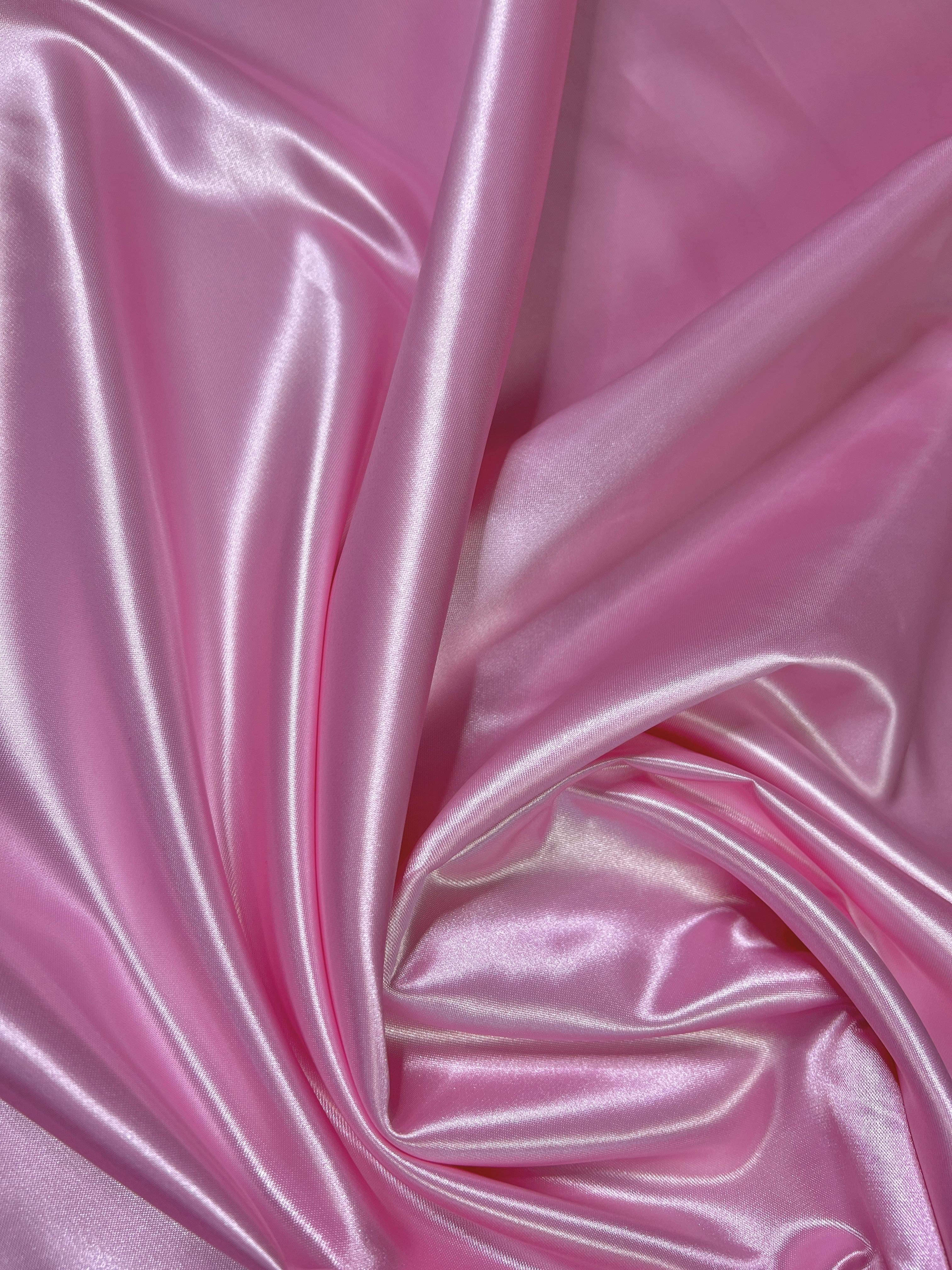 Baby Pink Duchesse Satin