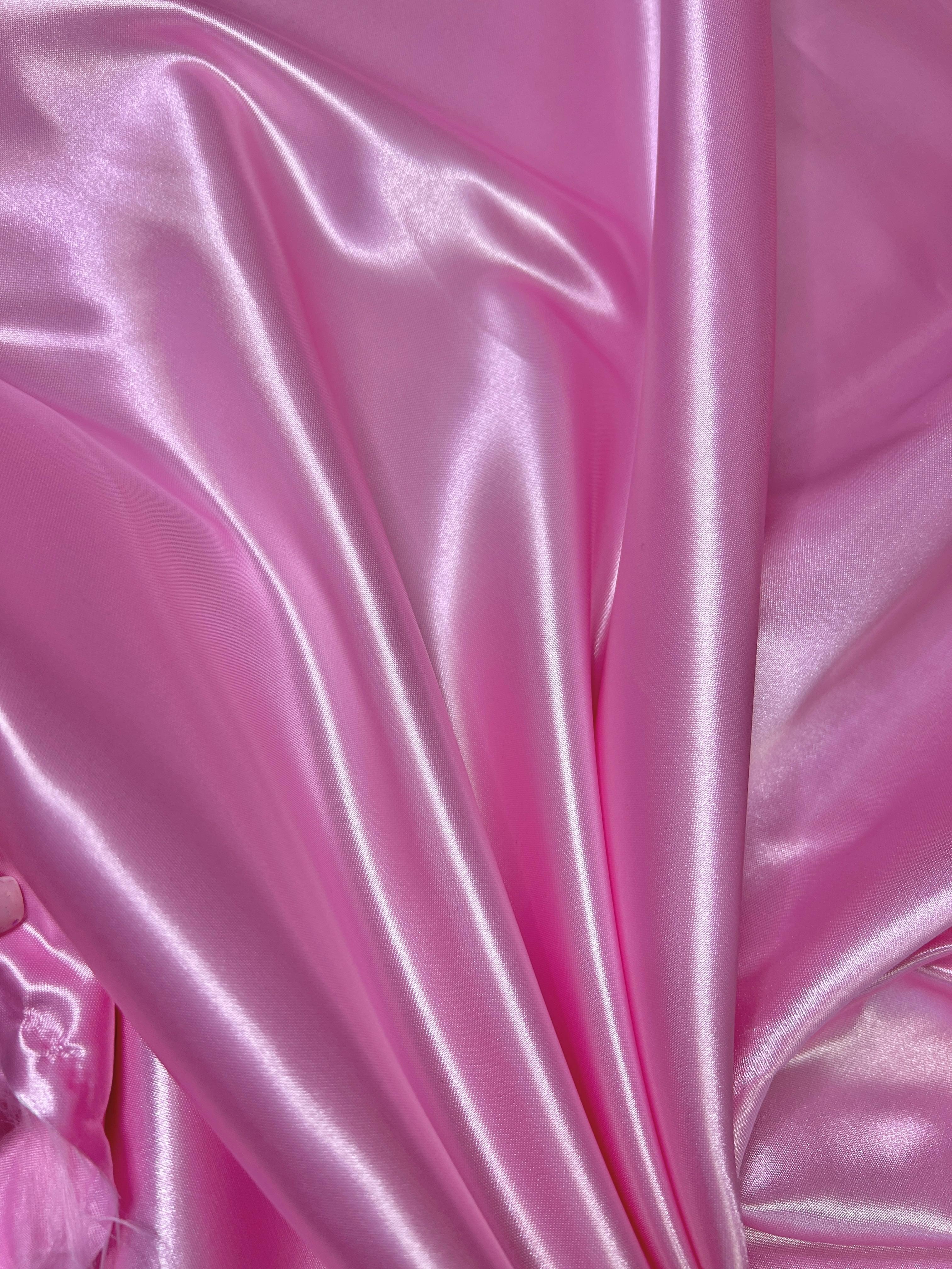 Baby Pink Duchesse Satin