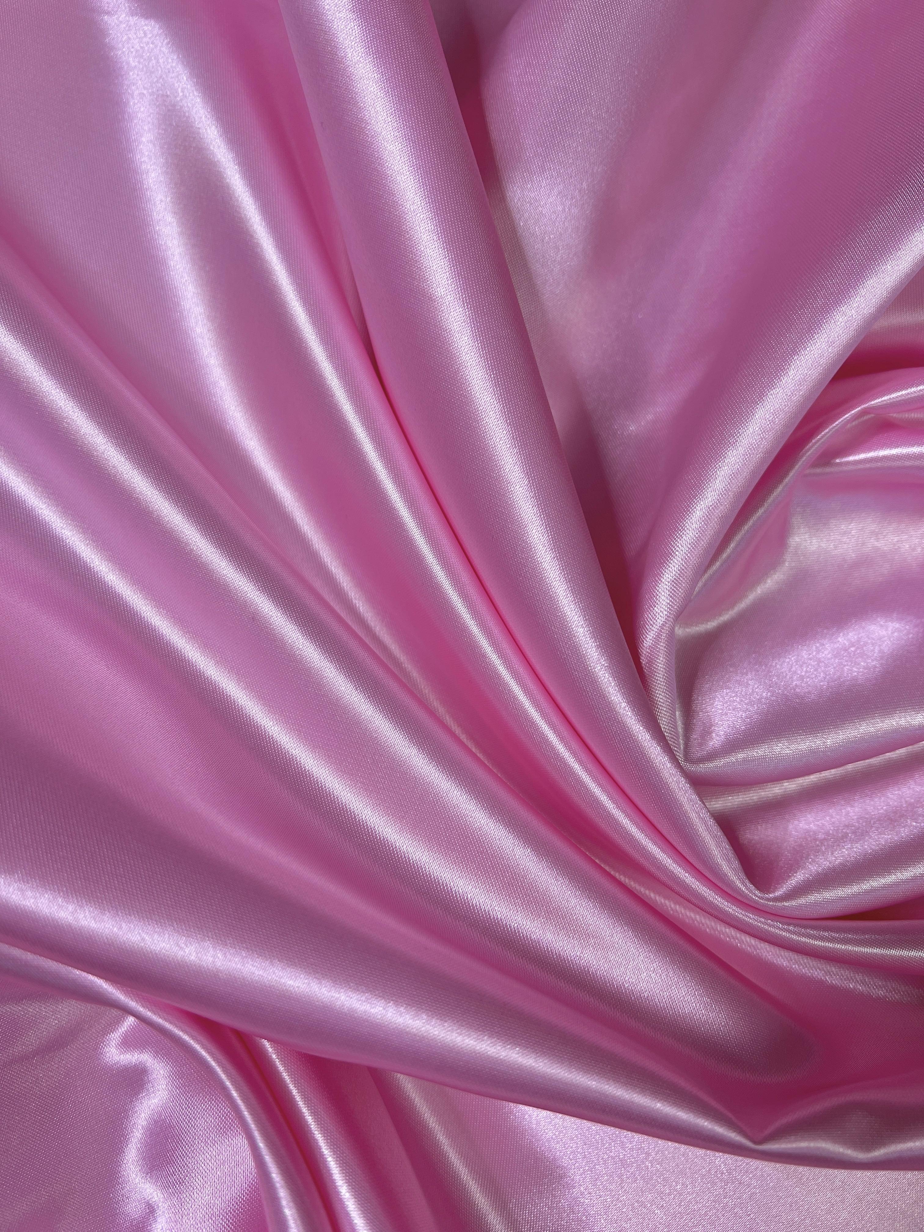 Baby Pink Duchesse Satin