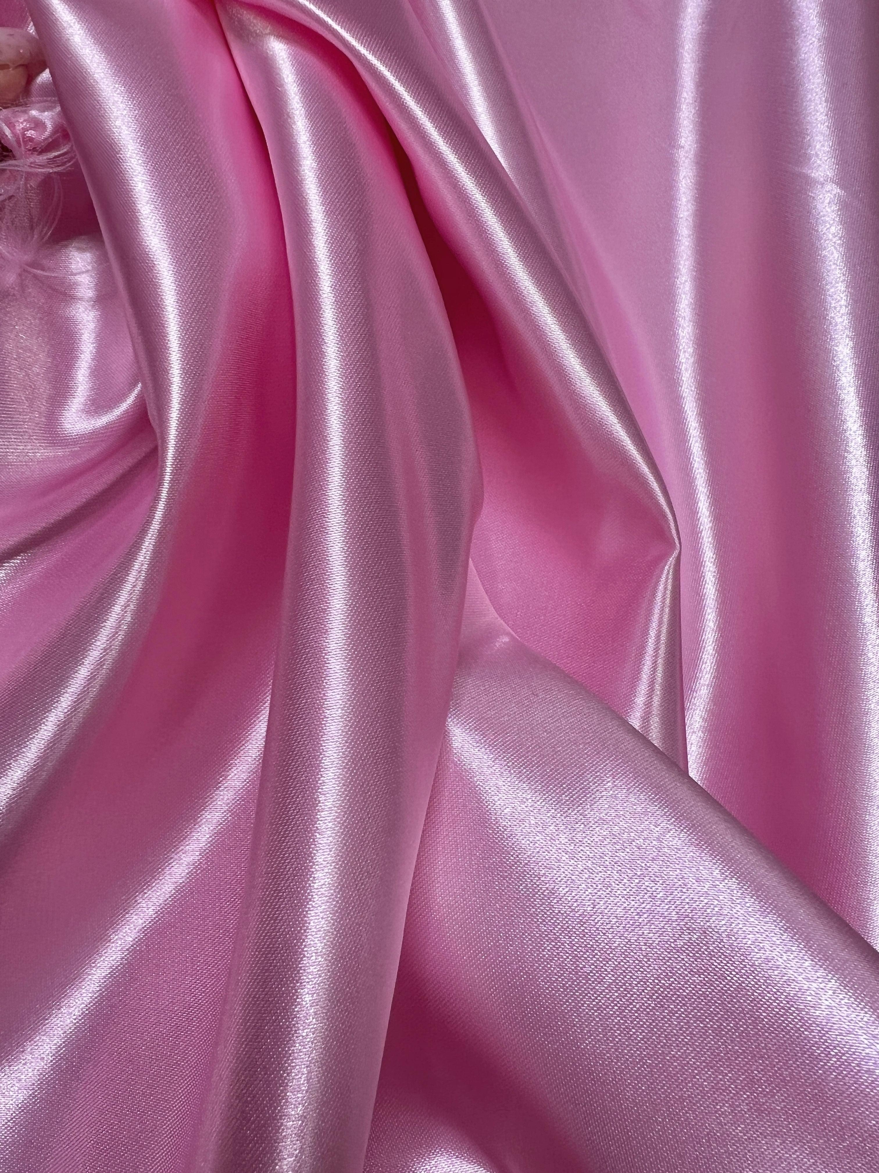 Baby Pink Duchesse Satin