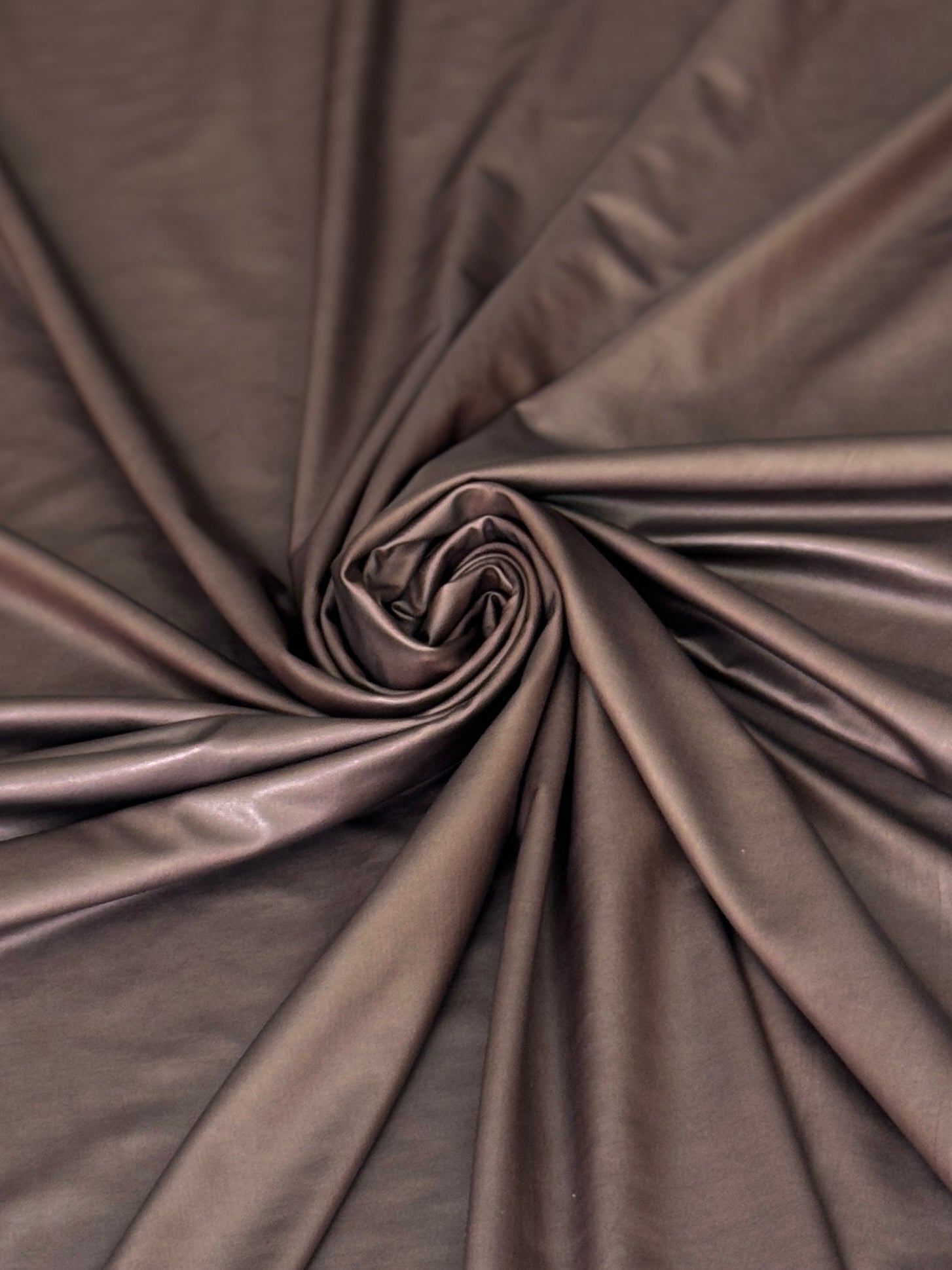 Chocolate Brown 4 Way Stretch Faux Leather, light brown all way stretch faux leather for woman, dark brown faux leather for costumes, brown faux leather for home decor, 4 way stretch faux leather, leather for blazers, cheap leather, discounted leather, leather on sale