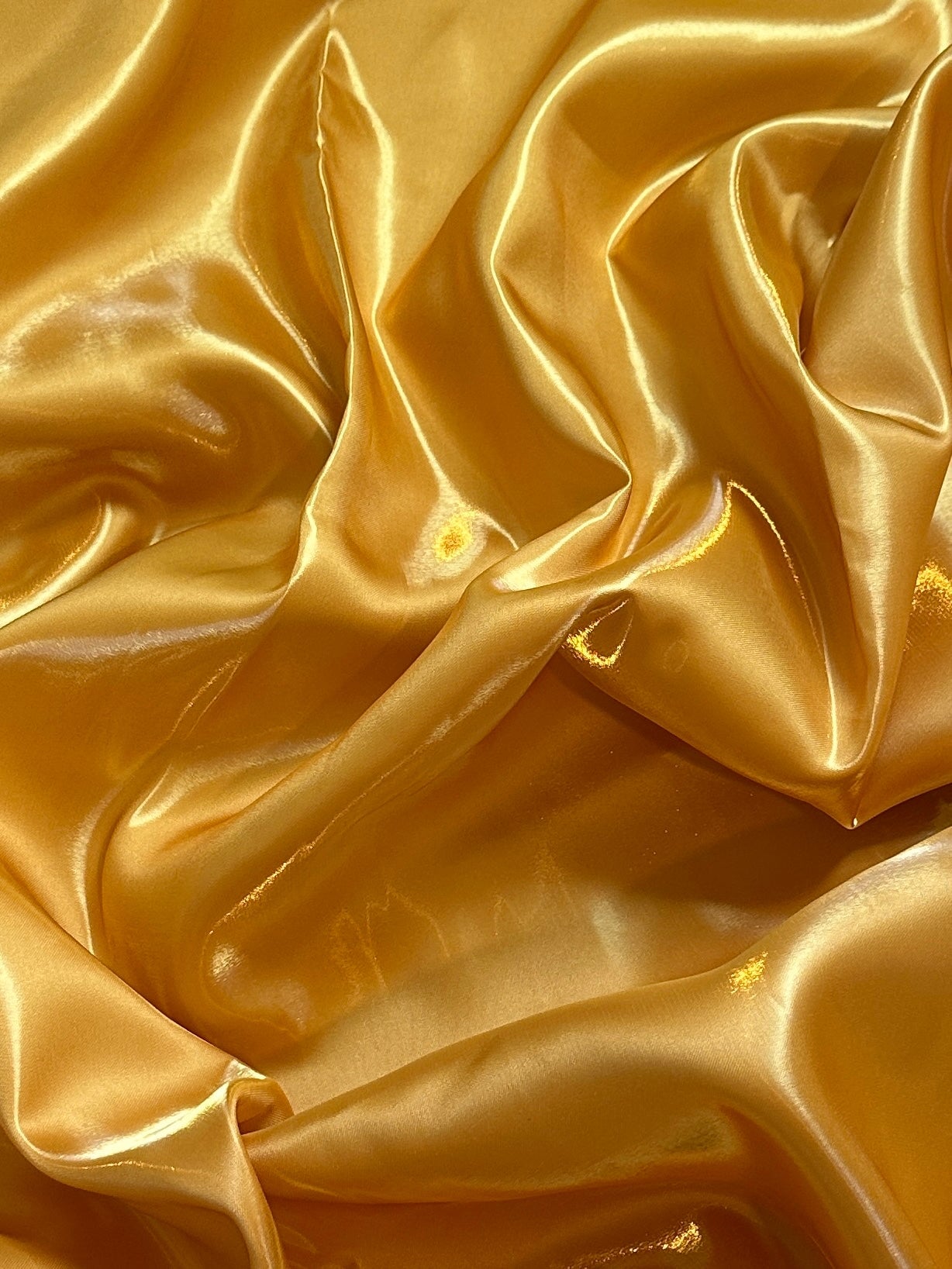 Deep Gold Liquid Bridal Satin, Fabric Store, Sewing Store, Cheap Fabric Store, Kiki Textiles, Textile by the Yard
