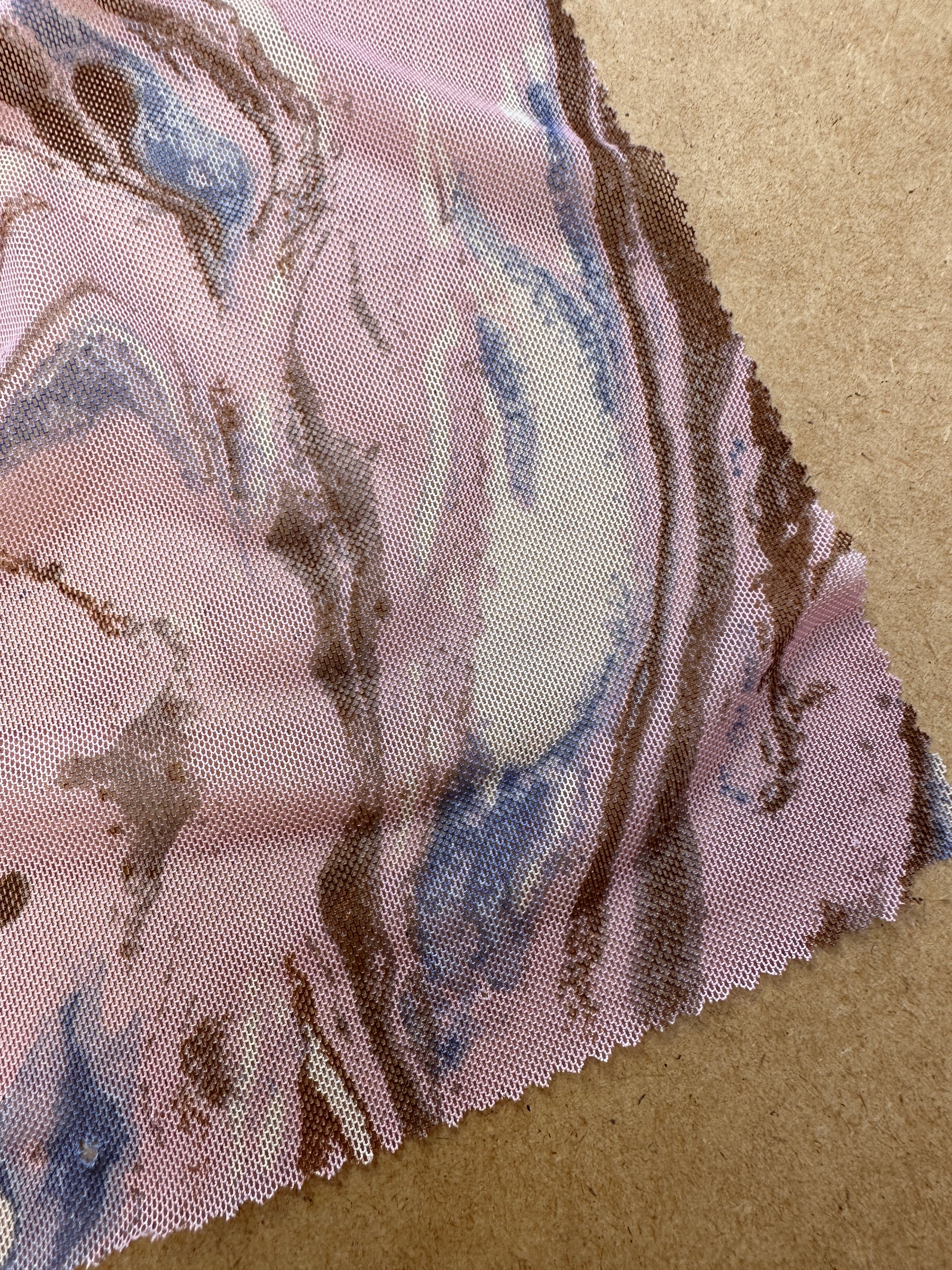 blush pink marble Power Mesh, blush pink Power Mesh Fabric, 4-way Stretch Power Mesh By yard, blush pink marble Print Stretchy Mesh Nylon/Spandex 4 way stretch, power mesh for woman, power mesh for party wear, mesh on sale, mesh on discount