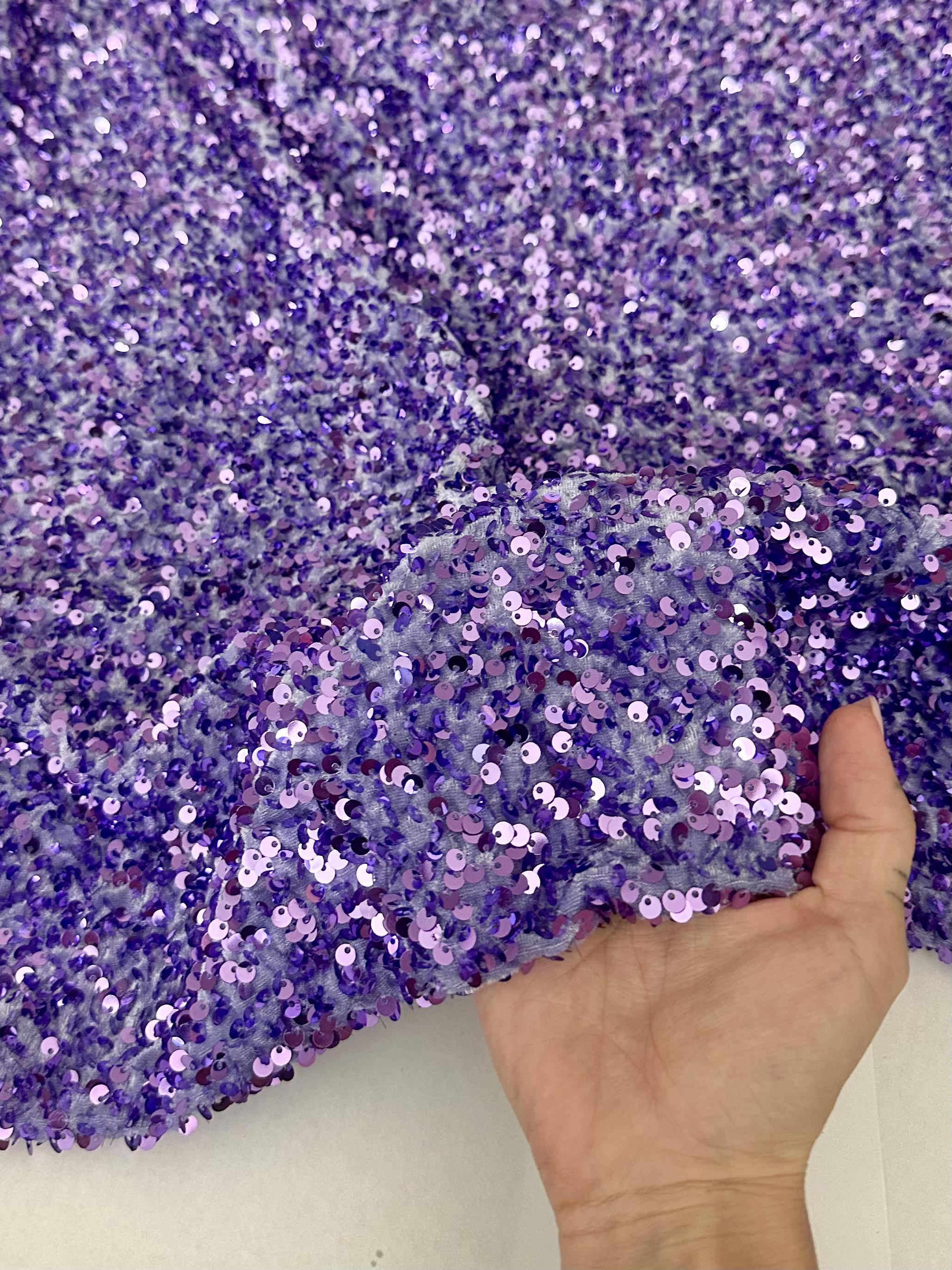 lavender sequin on velvet, purple sequin on velvet, light purple sequin on velvet, dark purple sequin on velvet, shiny sequin on velvet, sequin on velvet for woman, sequin on velvet for bride, premium sequin on velvet, sequin on velvet on discount, sequin on velvet on sale, buy sequin on velvet online