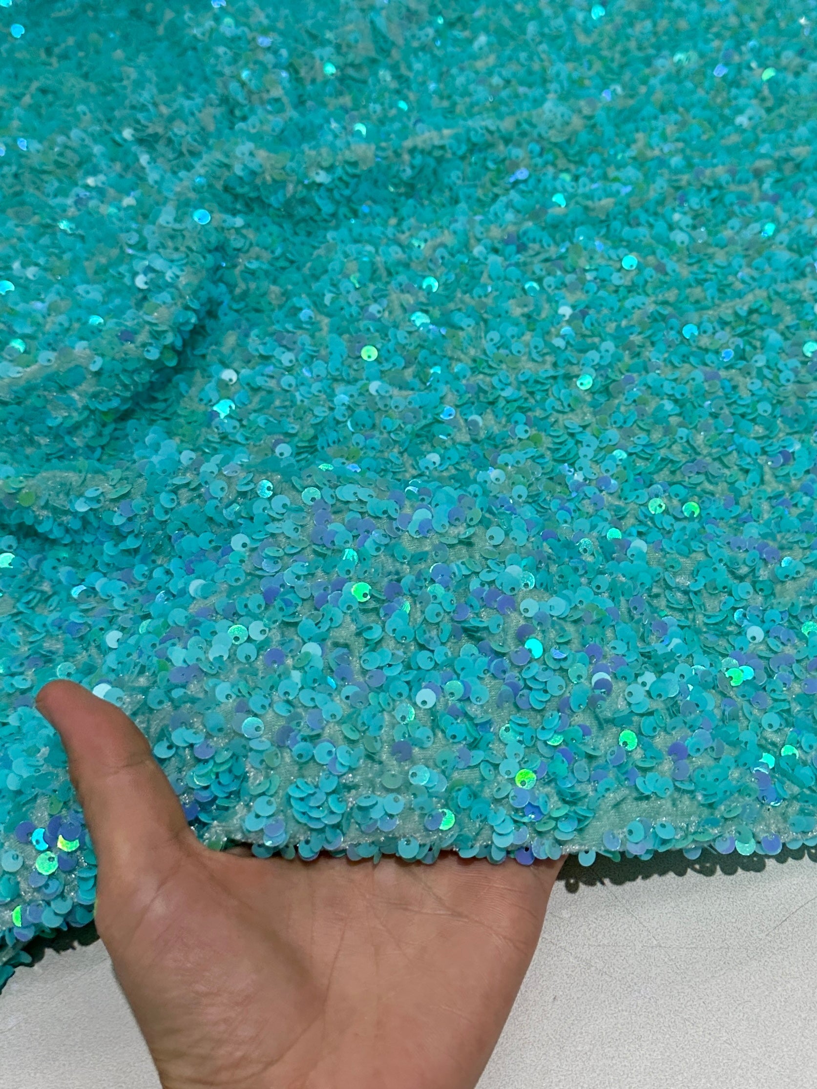 tiffany blue sequin on velvet, blue sequin on velvet, light blue sequin on velvet, dark blue sequin on velvet, sequin on velvet for woman, sequin on velvet for bride, sequin on velvet on discount, sequin on velvet on sale