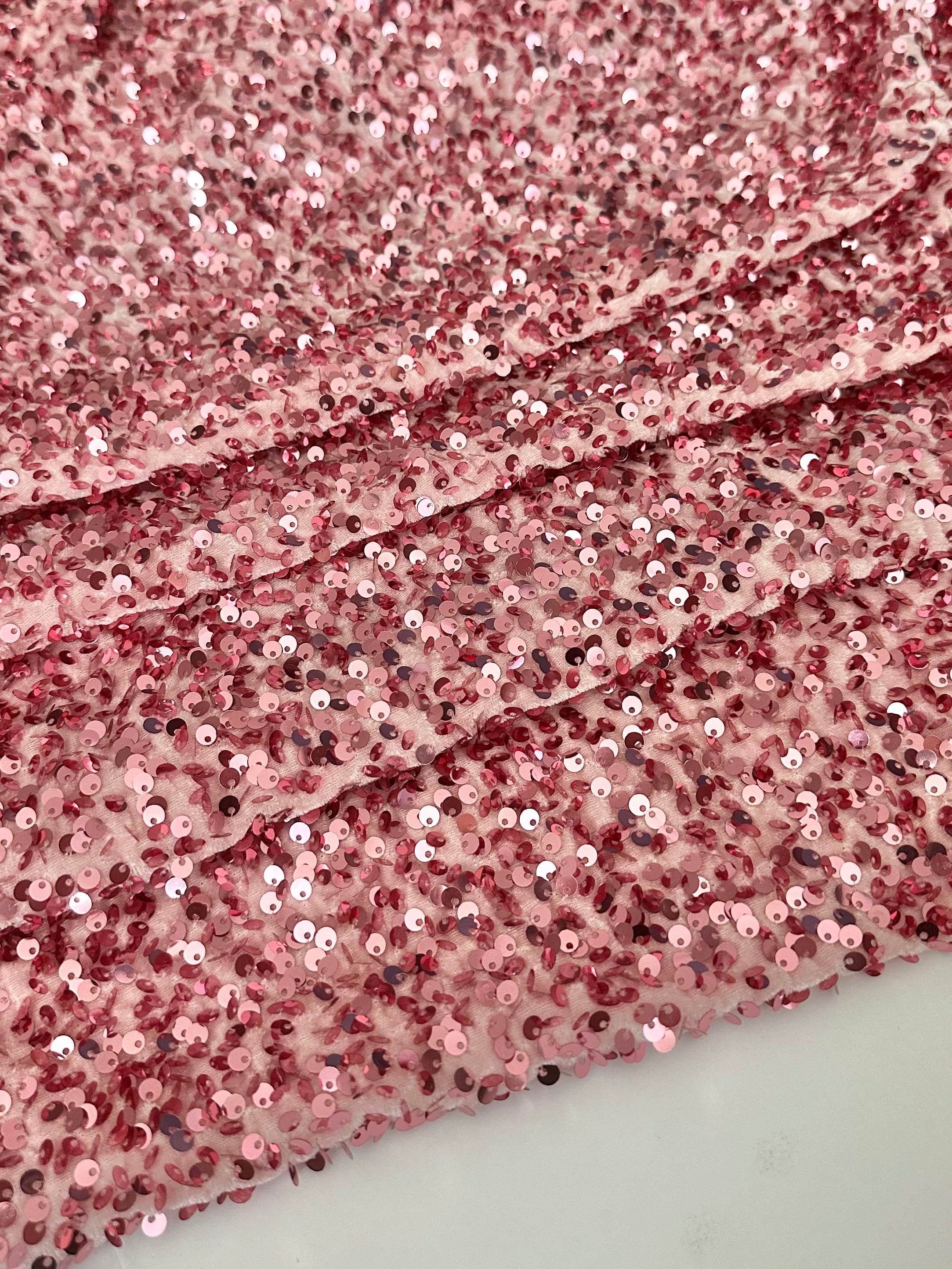 blush sequin on velvet, pink sequin on velvet, light pink sequin on velvet, dark pink sequin on velvet, rose pink sequin on velvet, sequin on velvet for woman, sequin on velvet for bride, premium sequin on velvet, sequin on velvet on discount, sequin on velvet on sale, buy sequin on velvet online