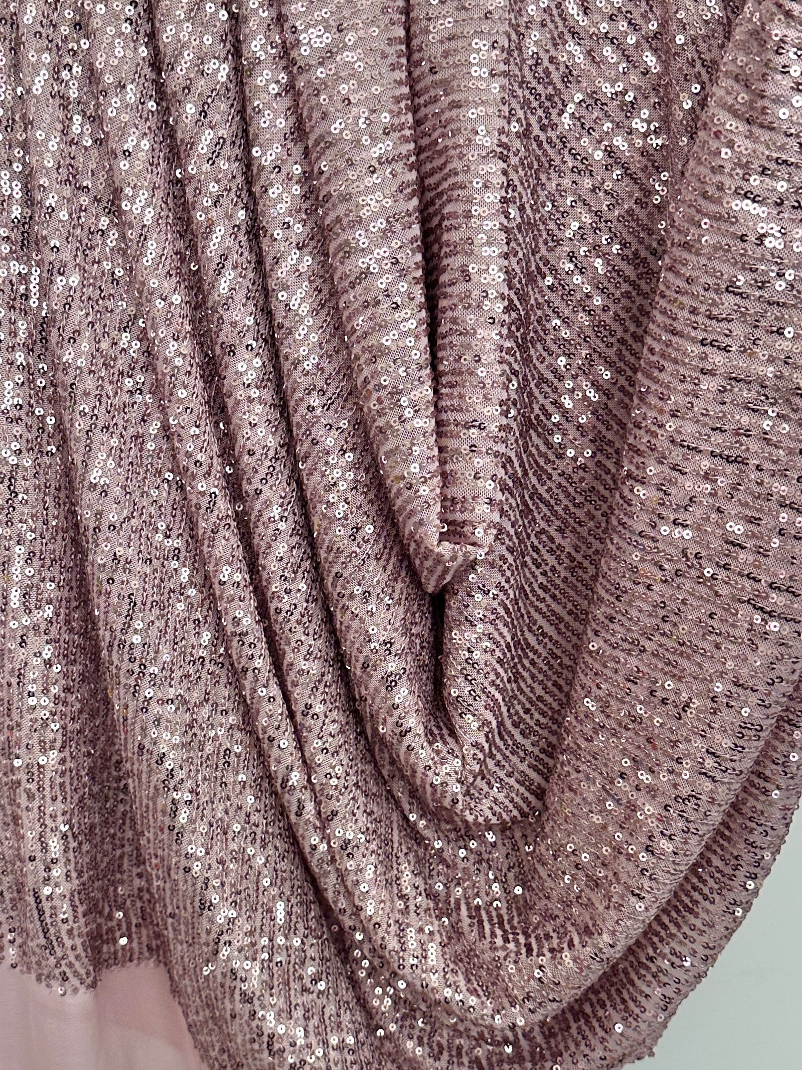 mavue super stretch sequin on mesh, purple sequin on mesh, light purple sequin on mesh, sequin on mesh for woman, sequin on mesh for bride, sequin on mesh on discount, sequin on mesh on sale, premium sequin on mesh, kiki textile sequin on mesh, sequin on mesh for party wear