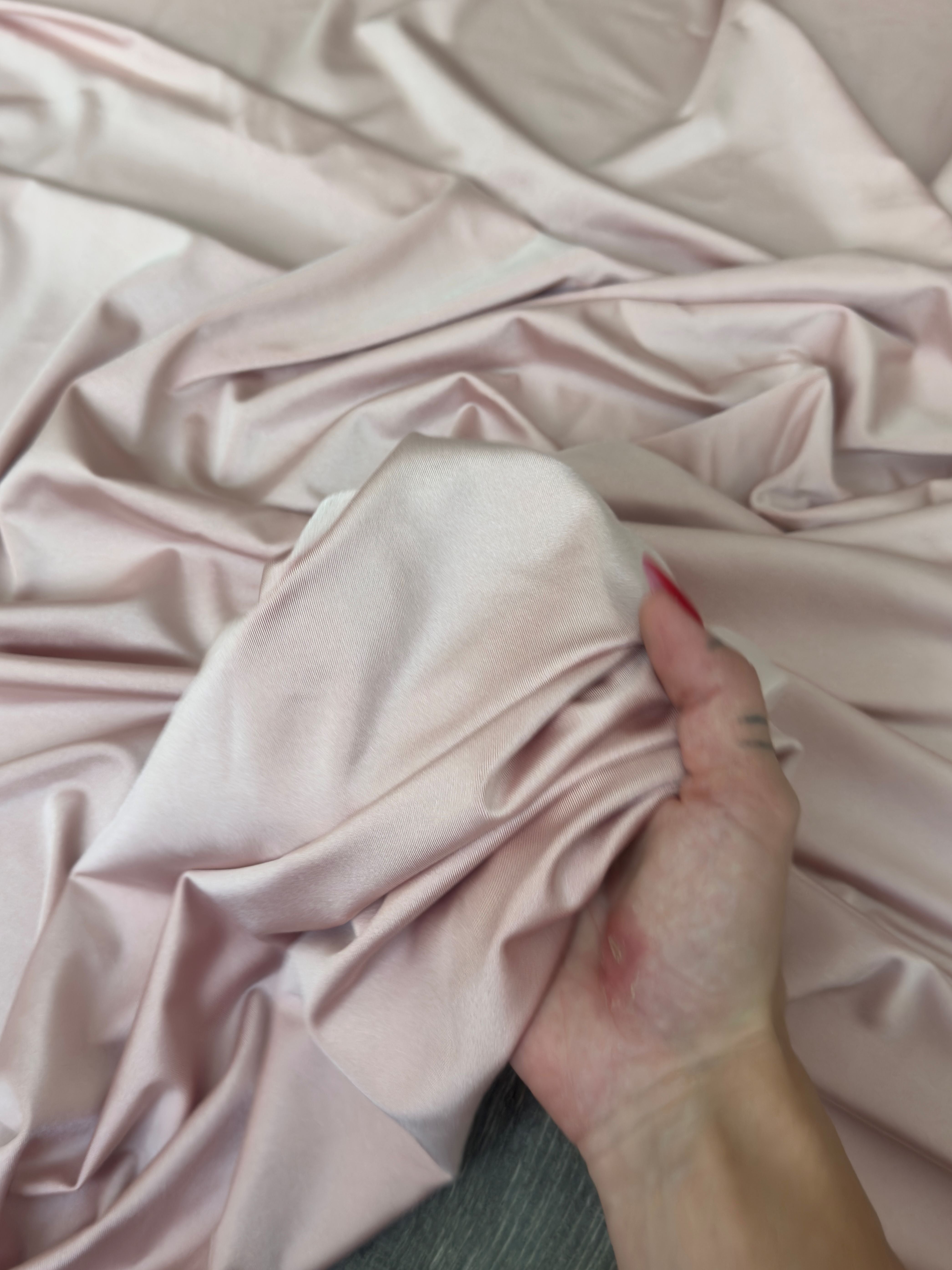 Blush Pink Lulu Yoga Spandex, Fabric Store, Sewing Store, Cheap Fabric Store, Kiki Textiles, Textile by the Yard