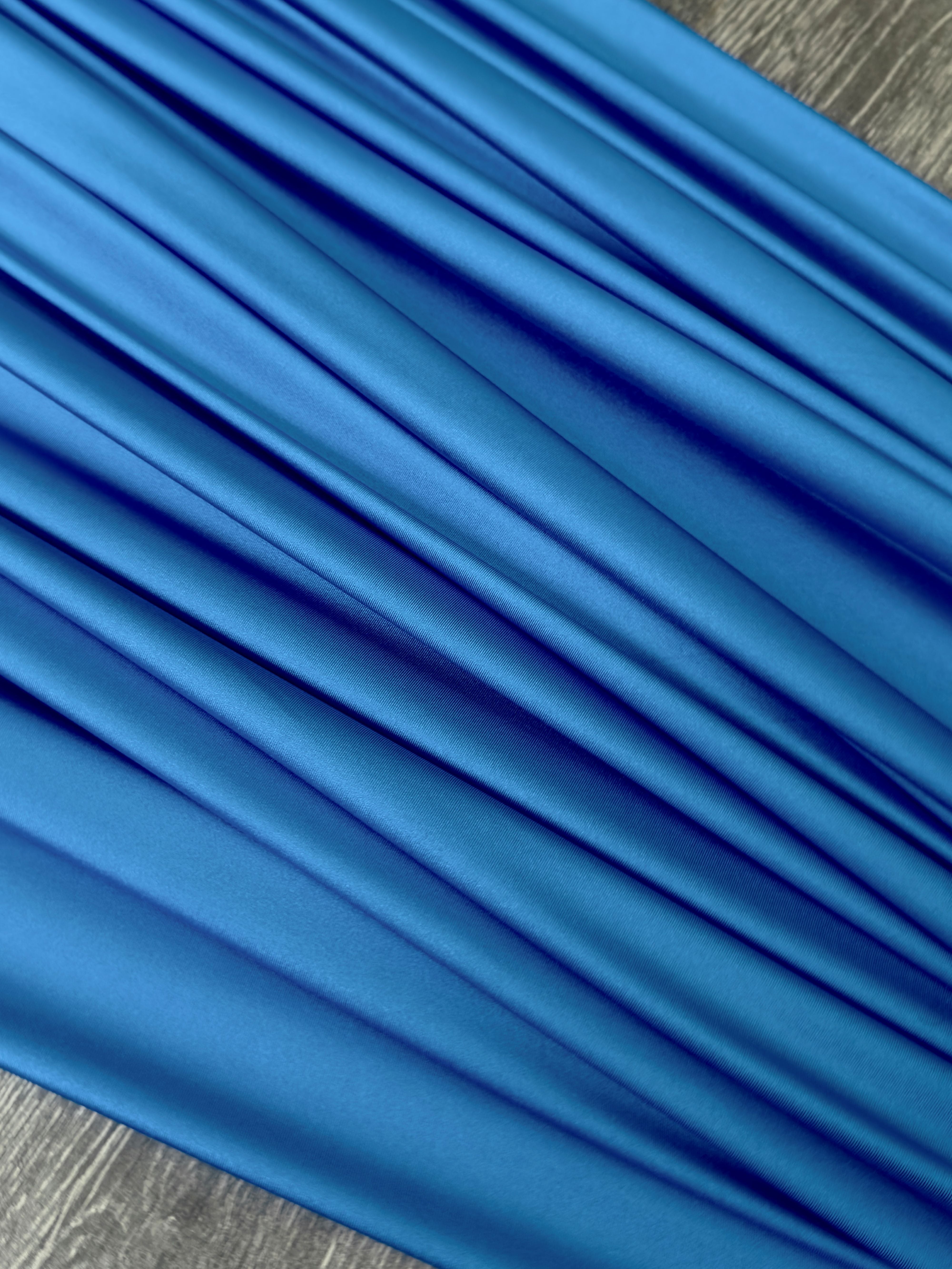 Aqua Blue Lulu Yoga Nylon Spandex, Fabric Store, Sewing Store, Cheap Fabric Store, Kiki Textiles, Textile by the Yard