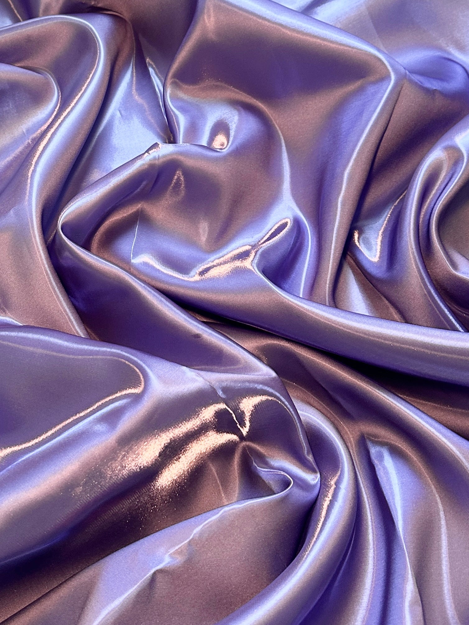 Lavender Liquid Bridal Satin, Luxury Silky Satin, Liquid Bridal Satin, Silky Satin, Premium Stretch Bridal Satin, Satin for Bride, Satin for Women, Satin in Low Price, Cheap Satin, Satin on Sale