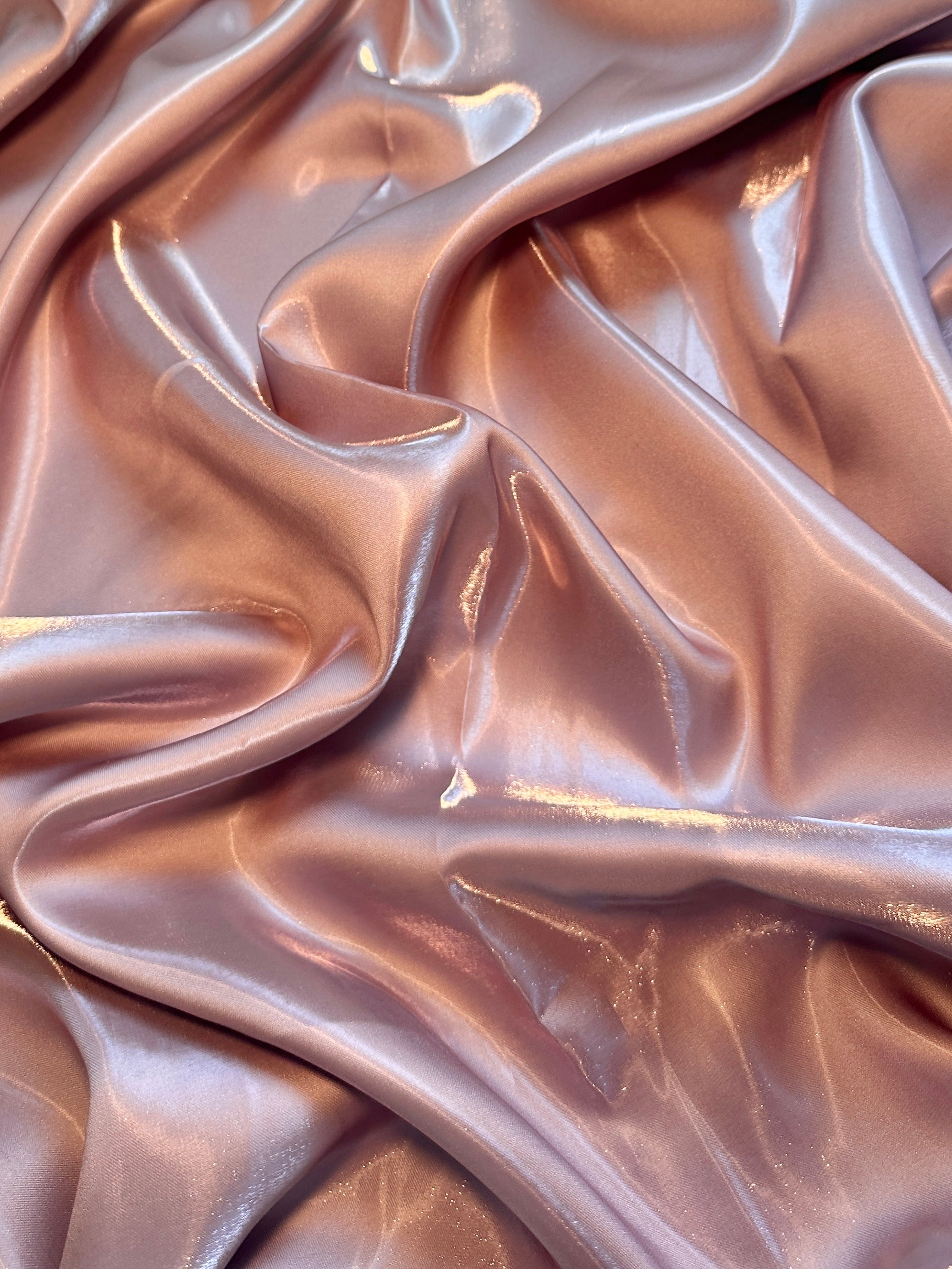 Dusty Pink Liquid Bridal Satin, Fabric Store, Sewing Store, Cheap Fabric Store, Kiki Textiles, Textile by the Yard