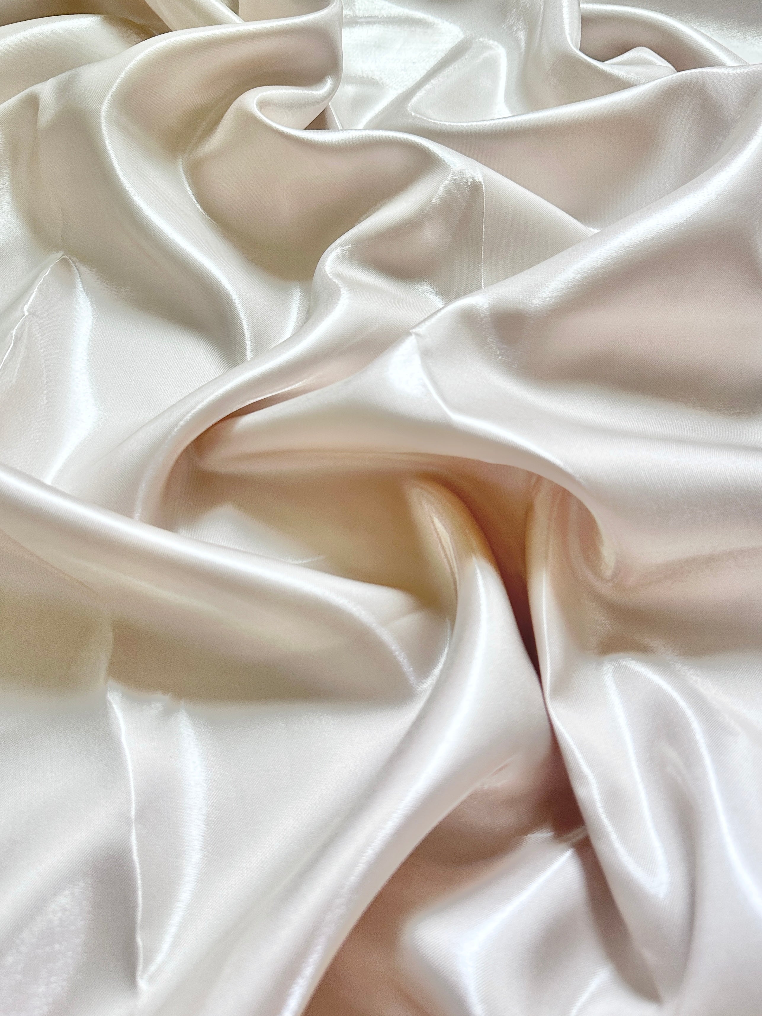 Tapioca Liquid Bridal Satin, Fabric Store, Sewing Store, Cheap Fabric Store, Kiki Textiles, Textile by the Yard