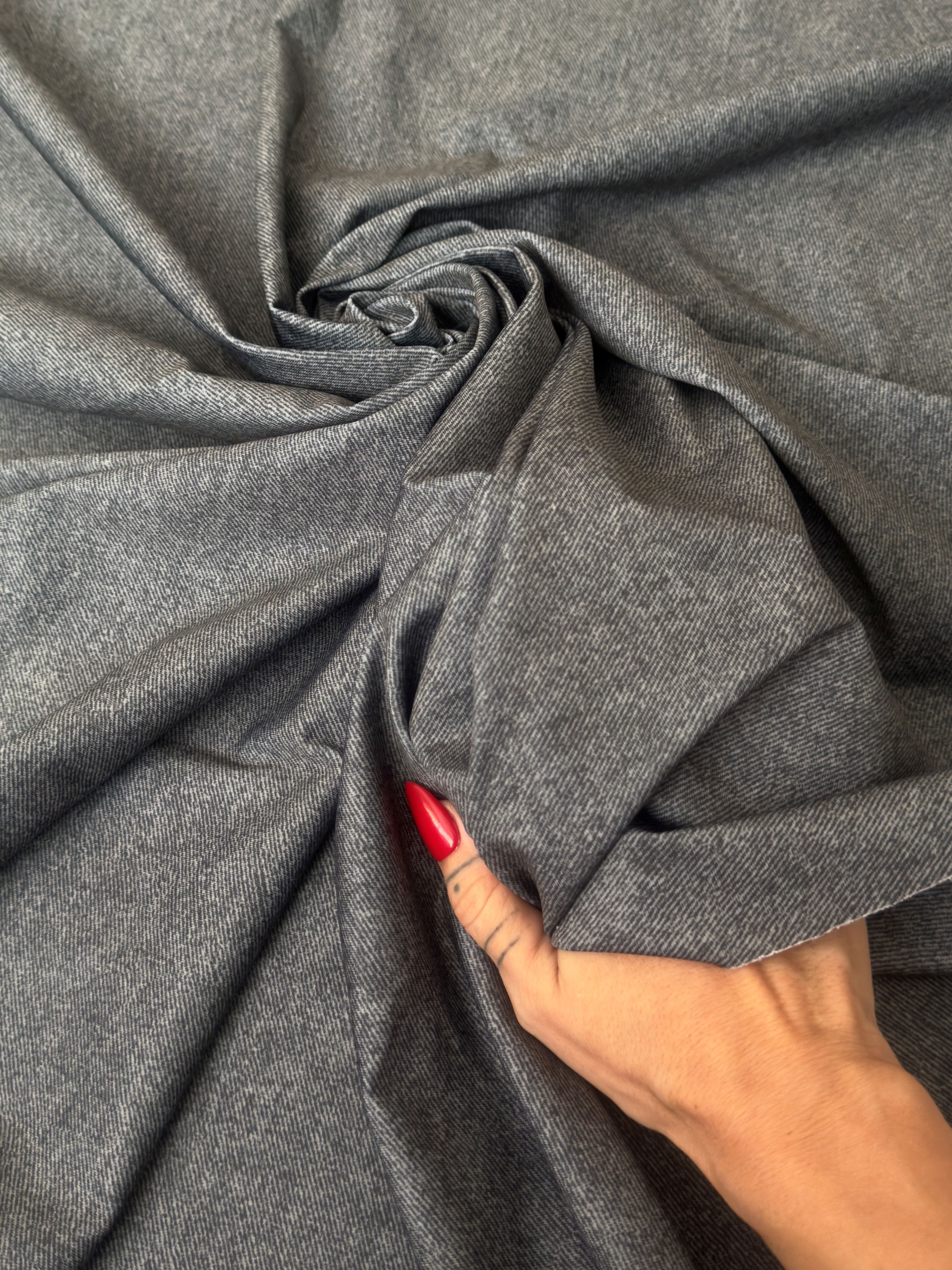 Gray Twill Pattern Nylon Spandex, Fabric Store, Sewing Store, Cheap Fabric Store, Kiki Textiles, Textile by the Yard