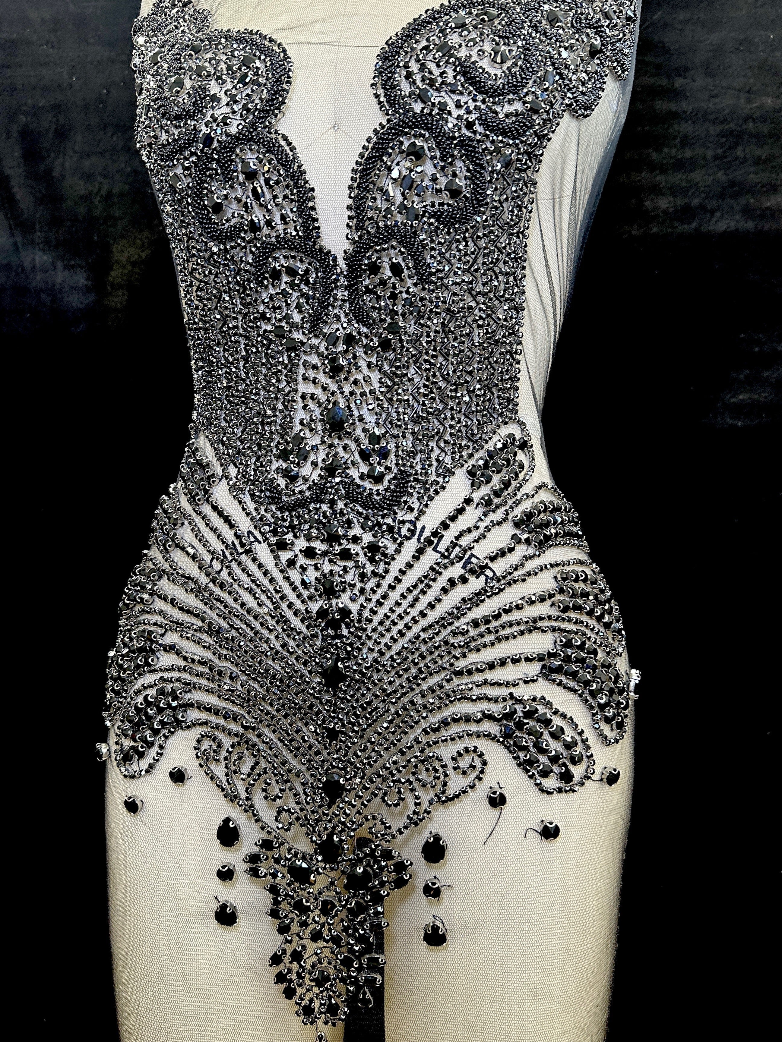 Alberta Rhinestone Bodice Applique, sparkle crystal bodice, silver rhinestone applique, rhinestone bodice for woman, rhinestone bodice ,rhinestone beads, rhinestone applique, rhinestone applications, rhinestone, luxurious dress, flawless dress fabric, embellishment for dress, diy dress, decoration for dress, crystal applique for dresses, crafts for dress, bridal dress rhinestone, beaded mesh sequin bodice, beaded mesh fabric for dress, beaded bodice for dress, applique for gown, applique for dress