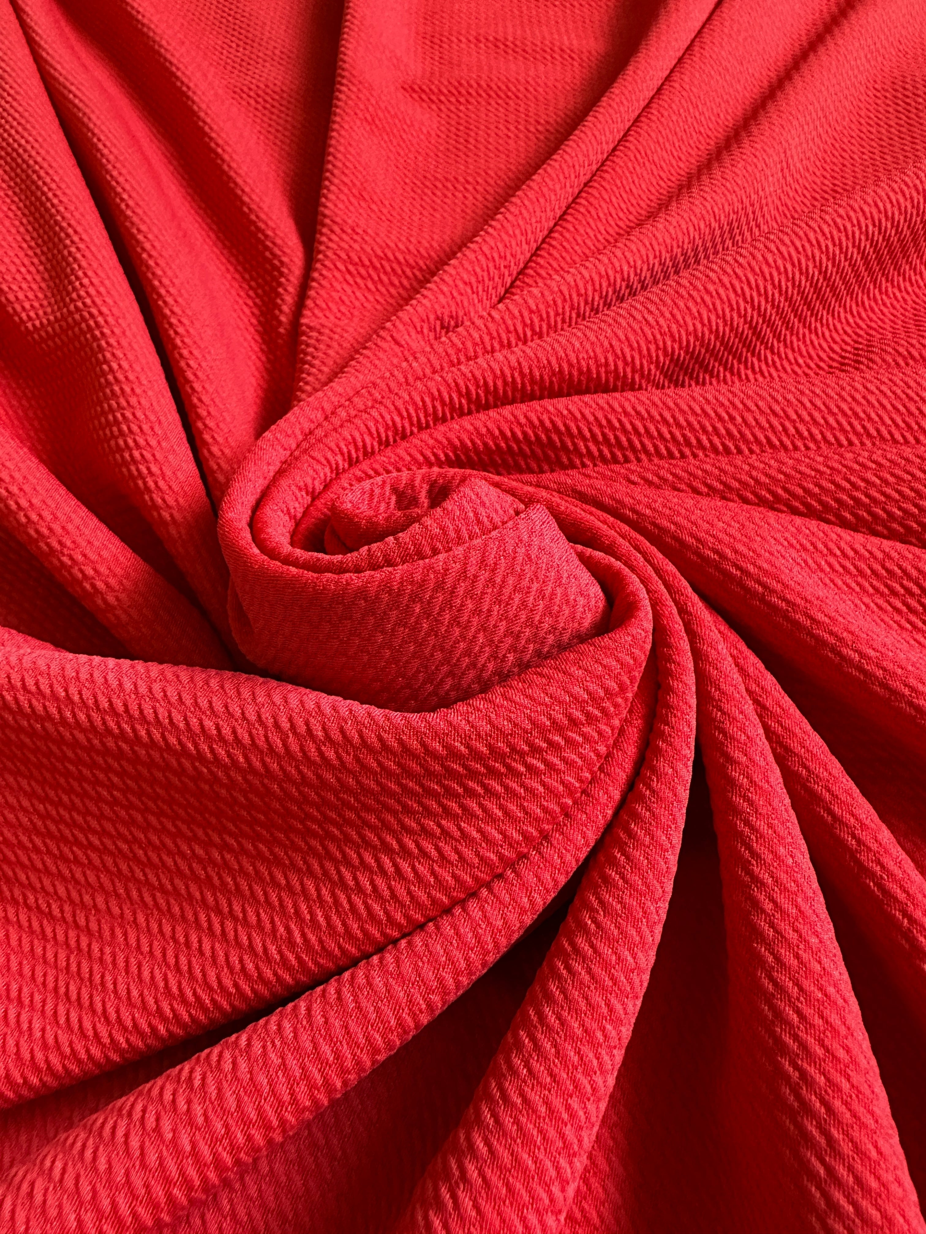 rose liverpool knit, red liverpool knit, light red liverpool knit, knit for woman, knit for bride, knit on discount, knit on sale, knit for gown, liverpool knit for party wear, premium liverpool knit, kiki textile liverpool knit