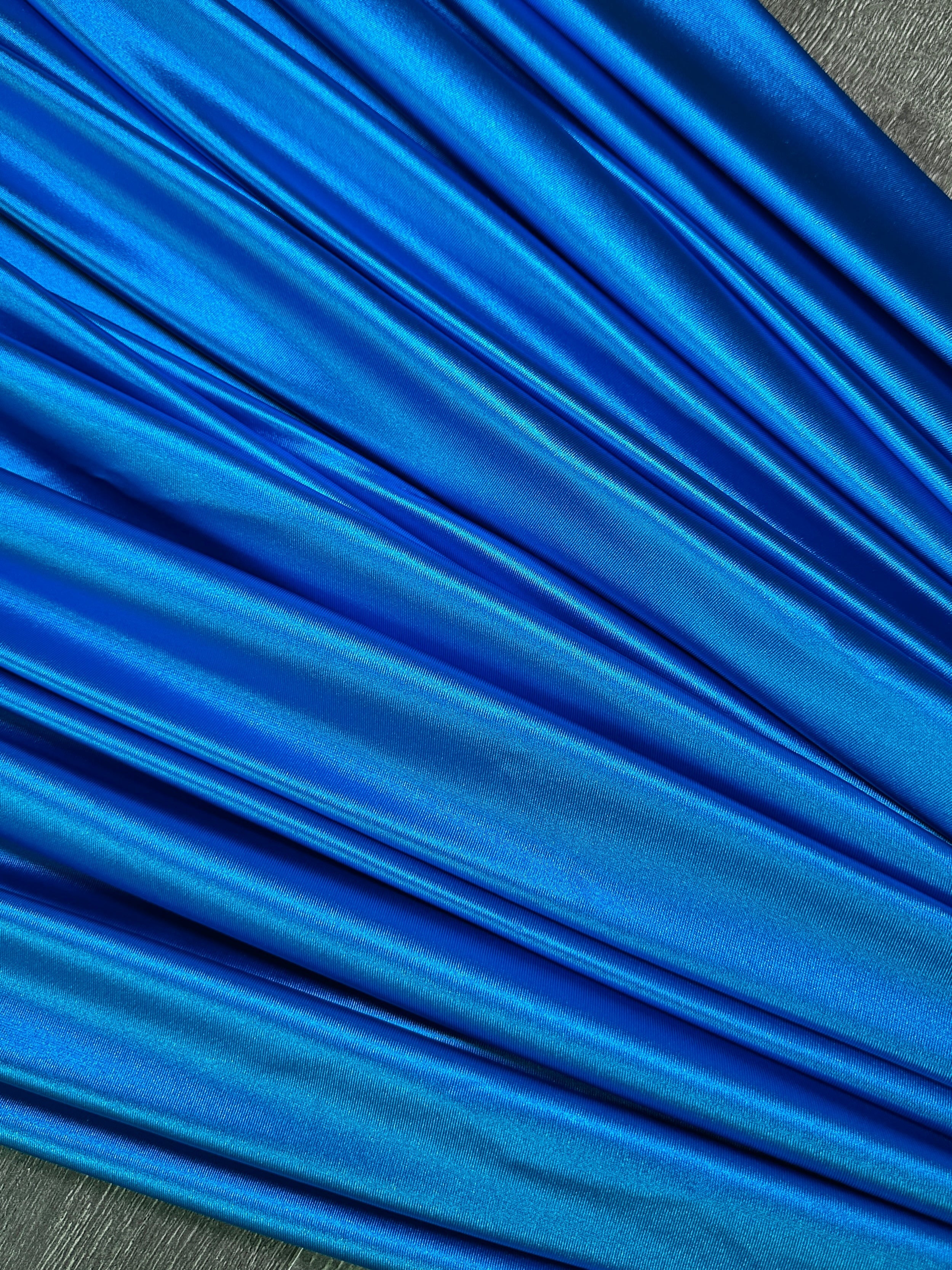 Aqua Blue Shiny Nylon Spandex, Fabric Store, Sewing Store, Cheap Fabric Store, Kiki Textiles, Textile by the Yard