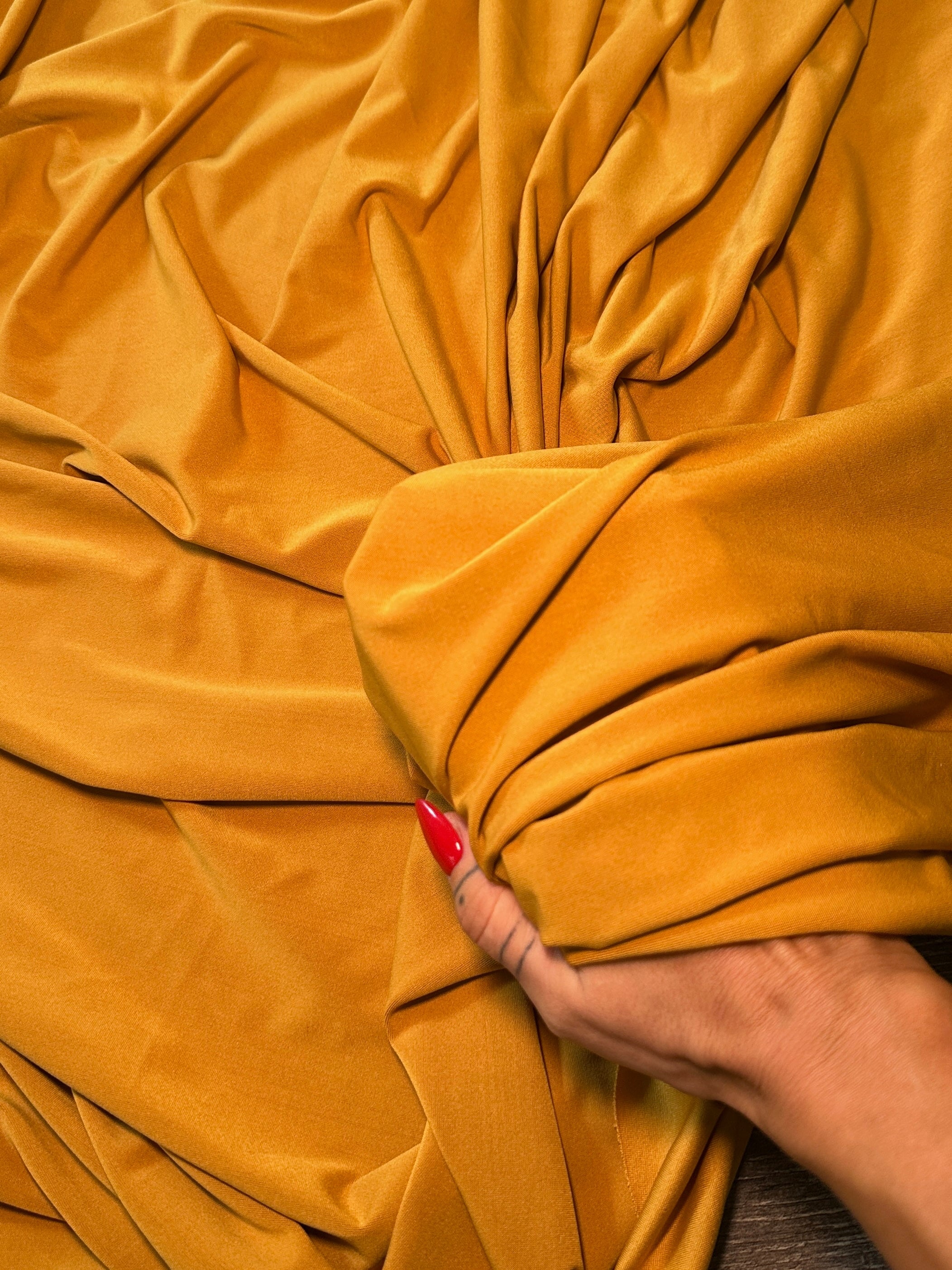 Mustard Yoga Spandex, Fabric Store, Sewing Store, Cheap Fabric Store, Kiki Textiles, Textile by the Yard