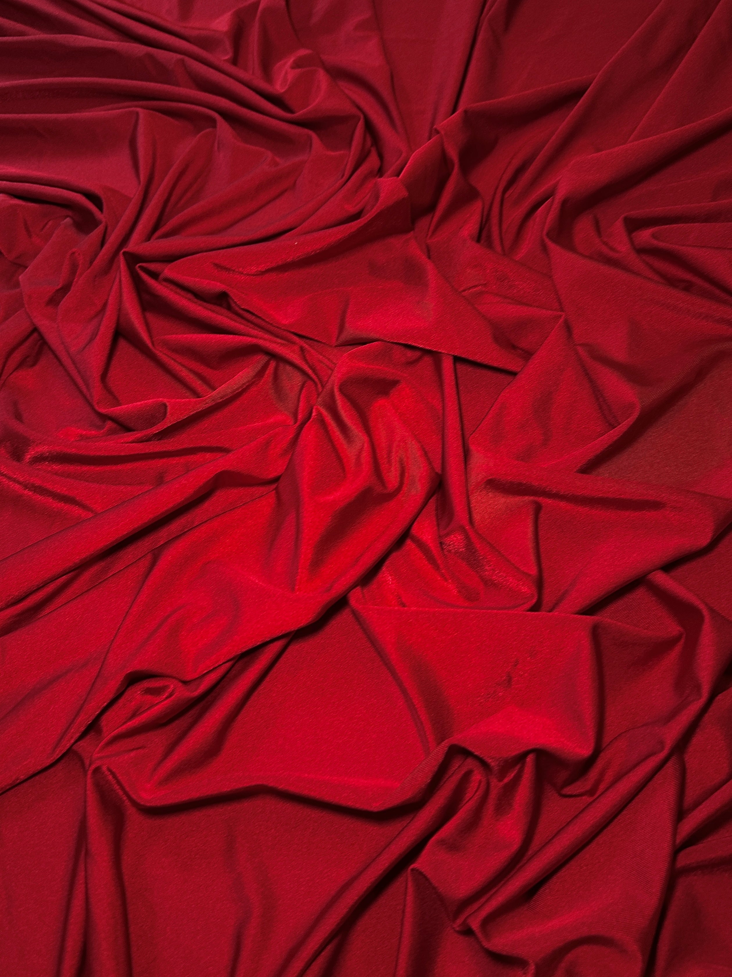 Burgundy Yoga Spandex, Burgundy Spandex, Yoga Spandex, Shiny Spandex, Stretch Fabric, 4 way stretch fabric, Fabric on Sale, Activewear Fabric, Polyester Fabric