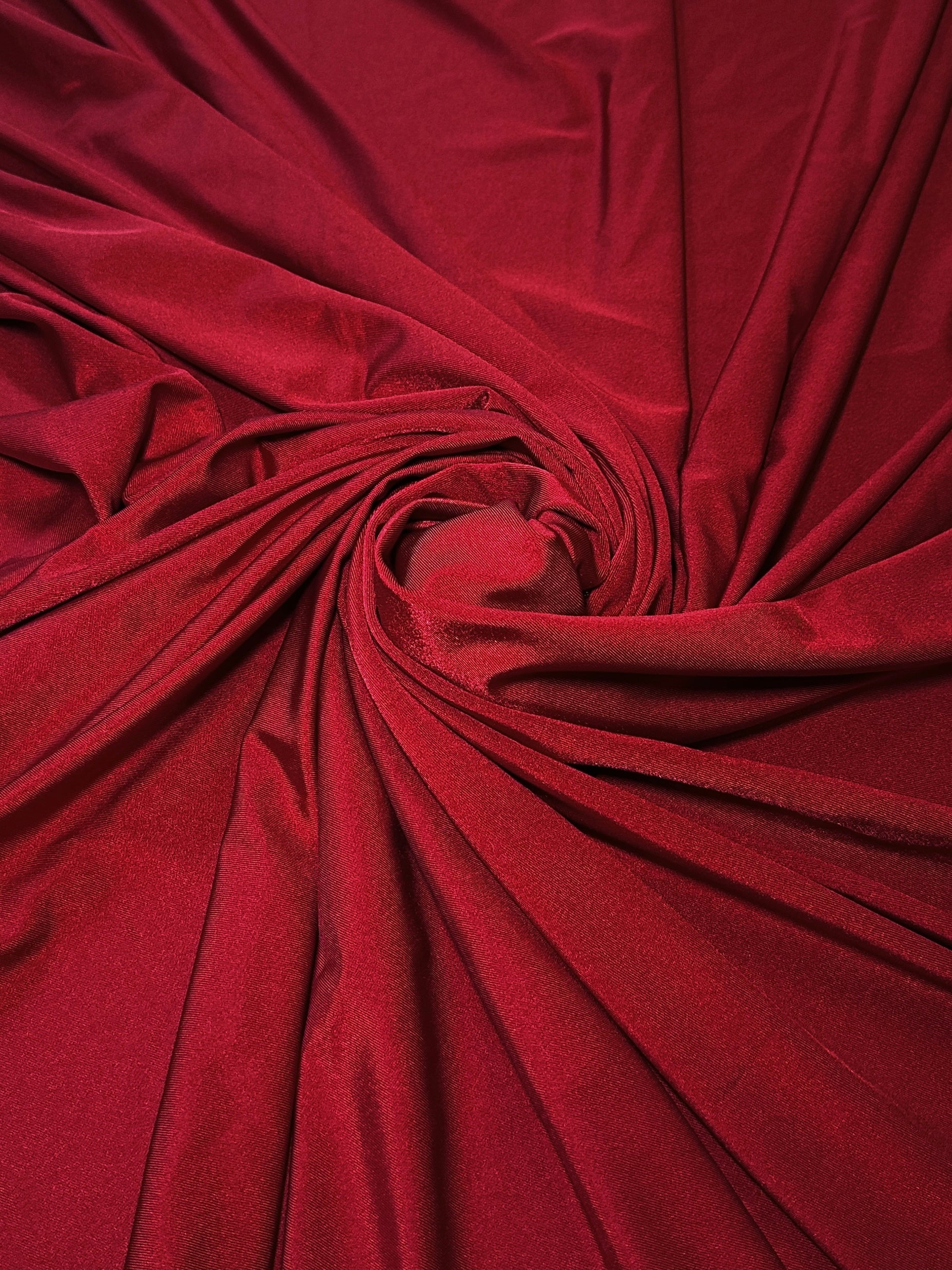 Burgundy Yoga Spandex, Burgundy Spandex, Yoga Spandex, Shiny Spandex, Stretch Fabric, 4 way stretch fabric, Fabric on Sale, Activewear Fabric, Polyester Fabric