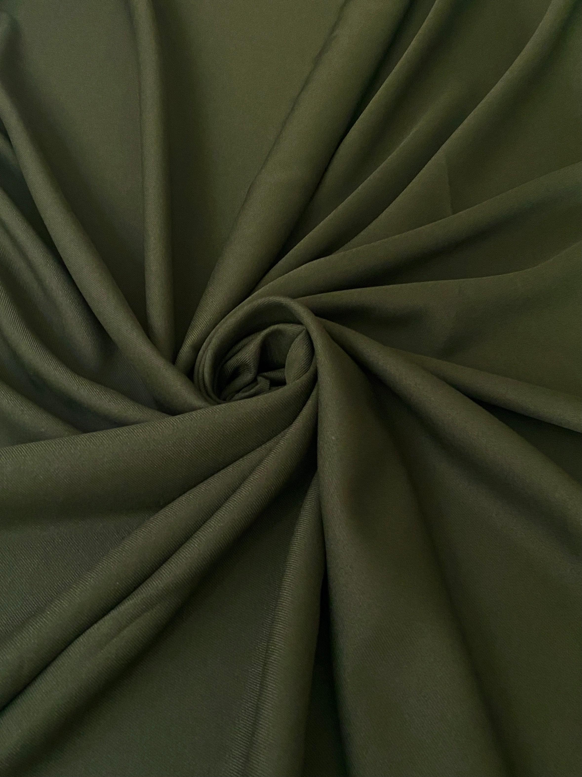 Deluxe Army Green Gabardine