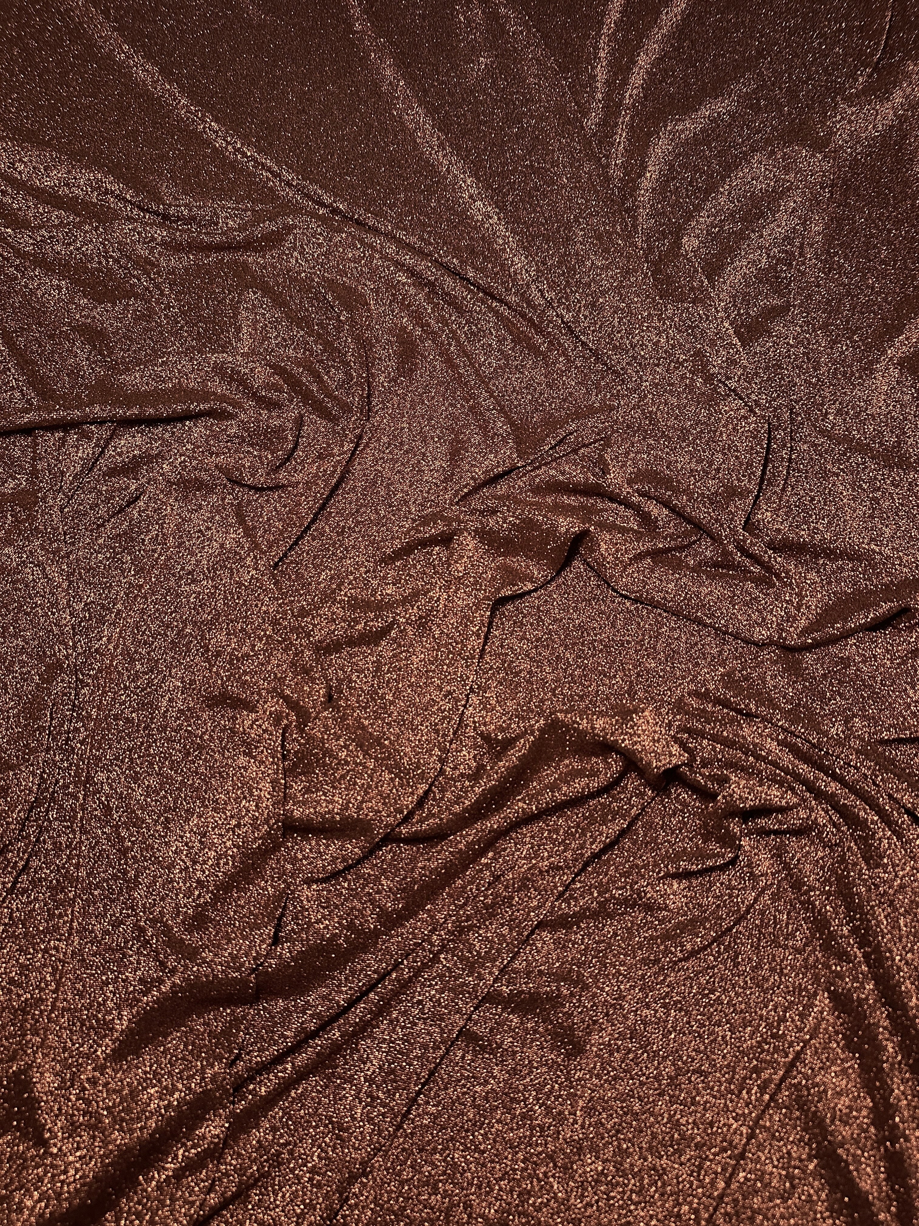 bronze copper spandex lurex knit, bronze Lurex Knit, copper Lurex Knit, Lurex Knit for woman, Lurex Knit for bride, Lurex Knit in low price, Lurex Knit on discount, premium quality Lurex Knit