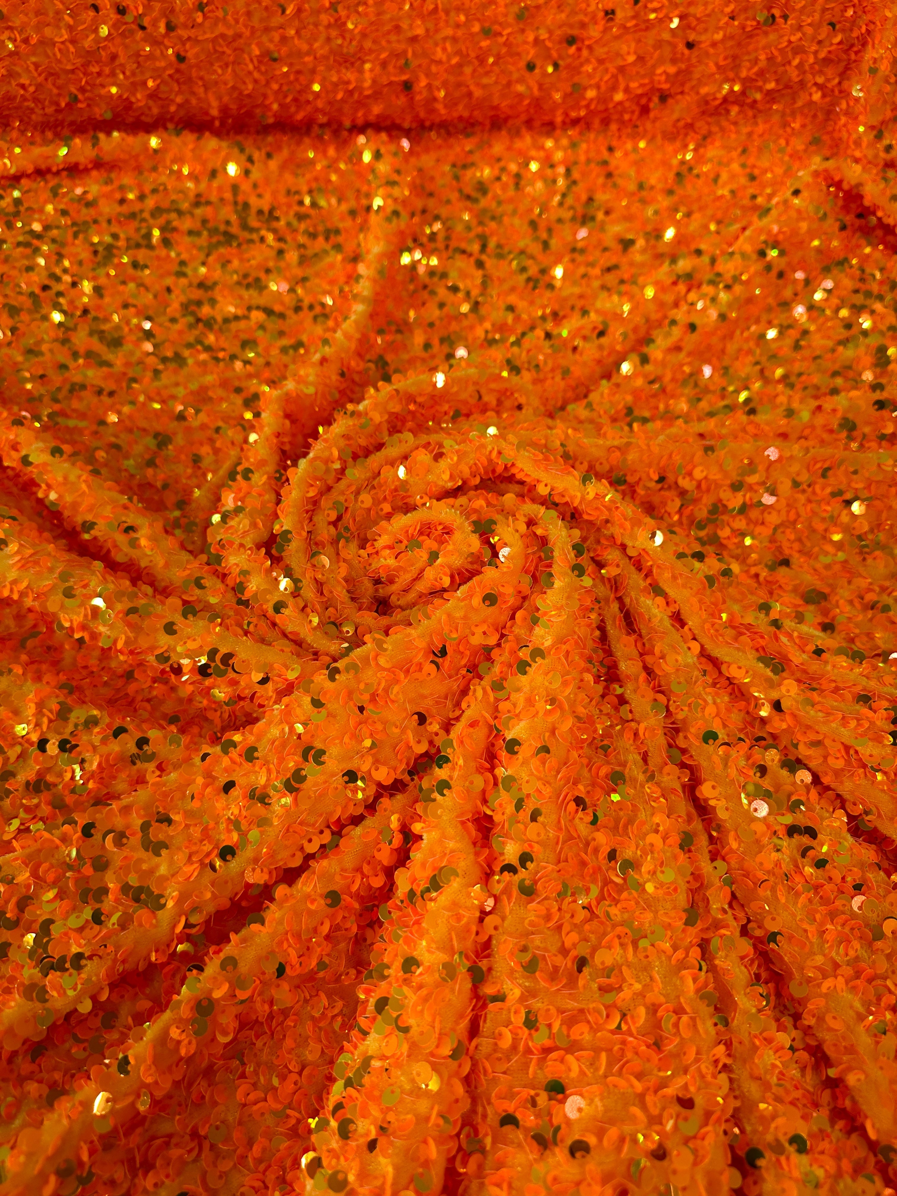 orange sequin on velvet, light orange sequin on velvet, dark orange sequin on velvet, rust orange sequin on velvet, sequin on velvet for woman, sequin on velvet for bride, premium sequin on velvet, sequin on velvet on discount, sequin on velvet on sale, buy sequin on velvet online