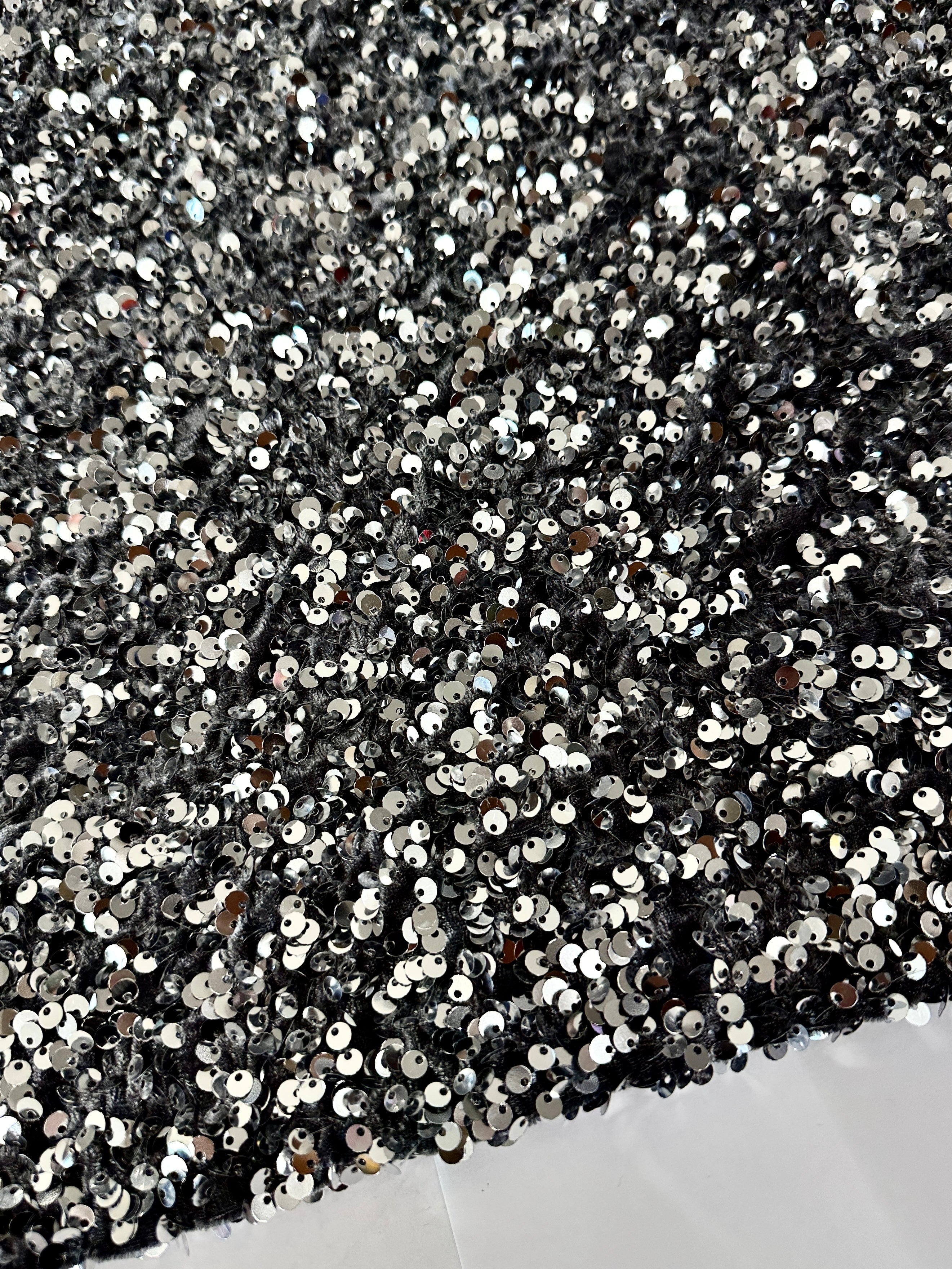 silver gray sequin on velvet, silver sequin on velvet, light gray sequin on velvet, dark gray sequin on velvet, light silver sequin on velvet, sequin on velvet for woman, sequin on velvet for bride, premium sequin on velvet, sequin on velvet on discount, sequin on velvet on sale, buy sequin on velvet online