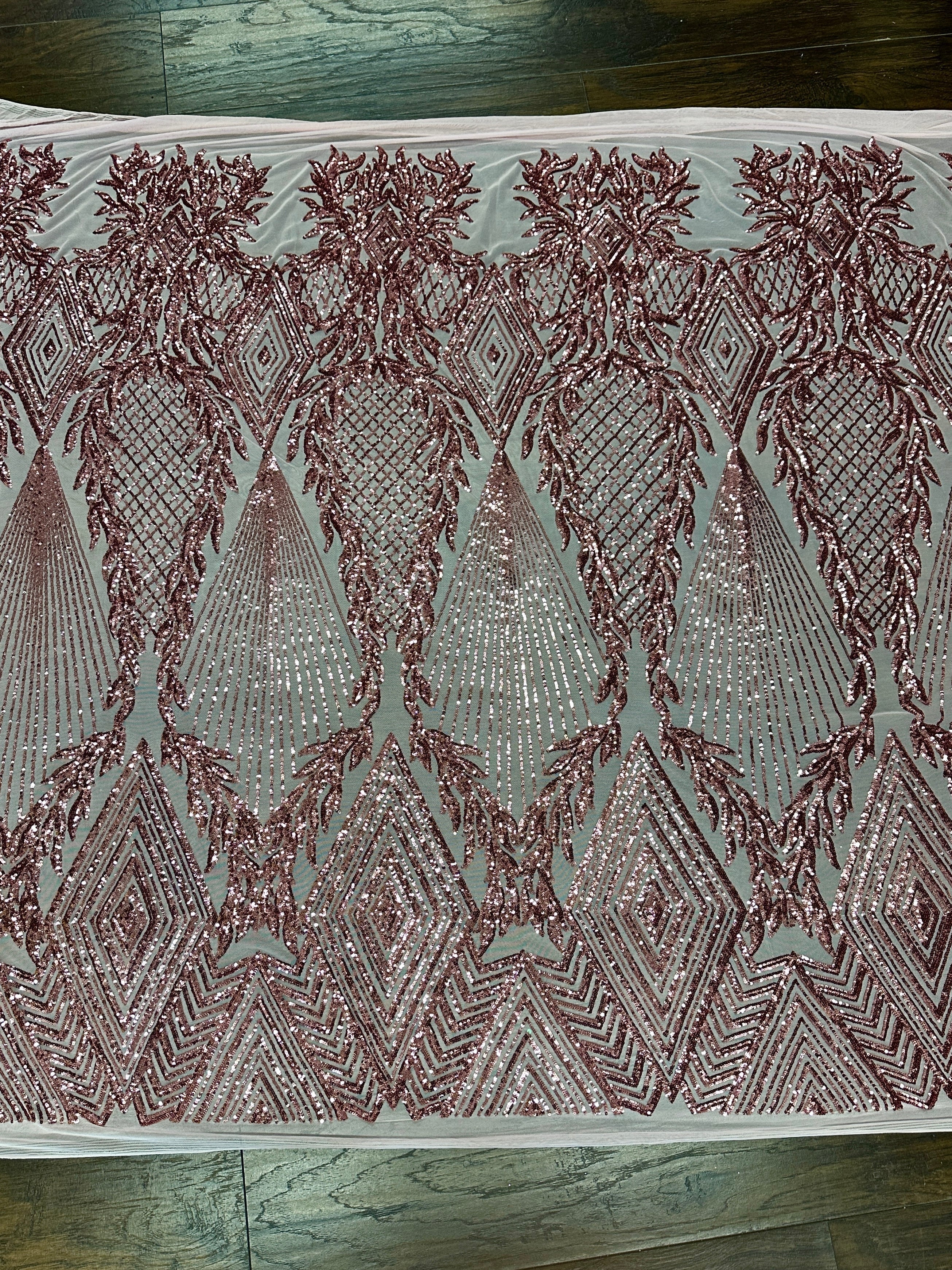 blush pink Sequin on Mesh, pink sequins on mesh, rose pink sequin on mesh, sequin on mesh for woman, sequin on mesh for bride, sequin on mesh on discount, sequin on mesh on sale, premium sequin on mesh, kiki textile sequin on mesh, sequin on mesh for party wear