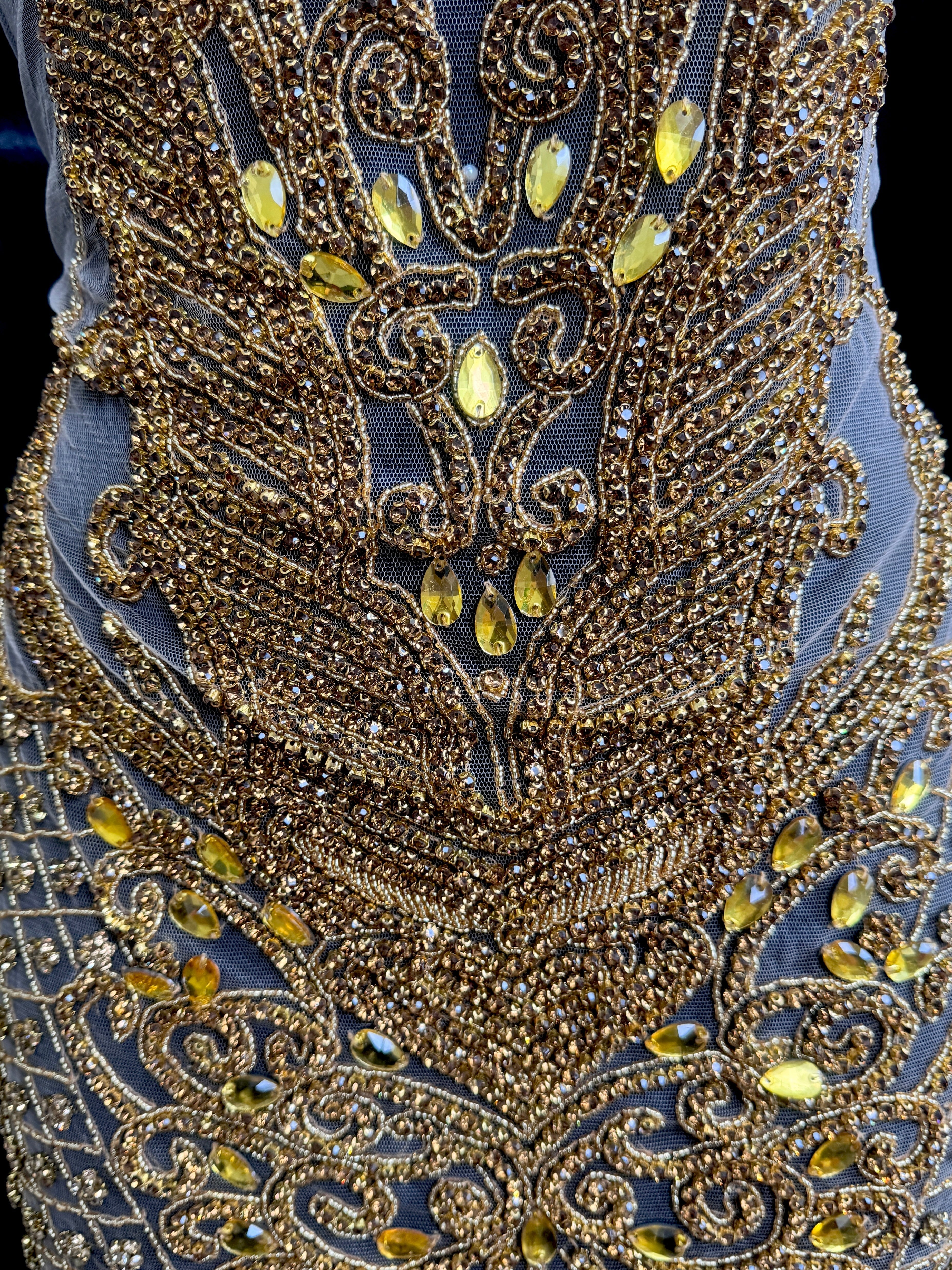 Brenda Red Rhinestone Bodice Applique, online textile store, sewing, fabric store, sewing store, cheap fabric store, kiki textiles