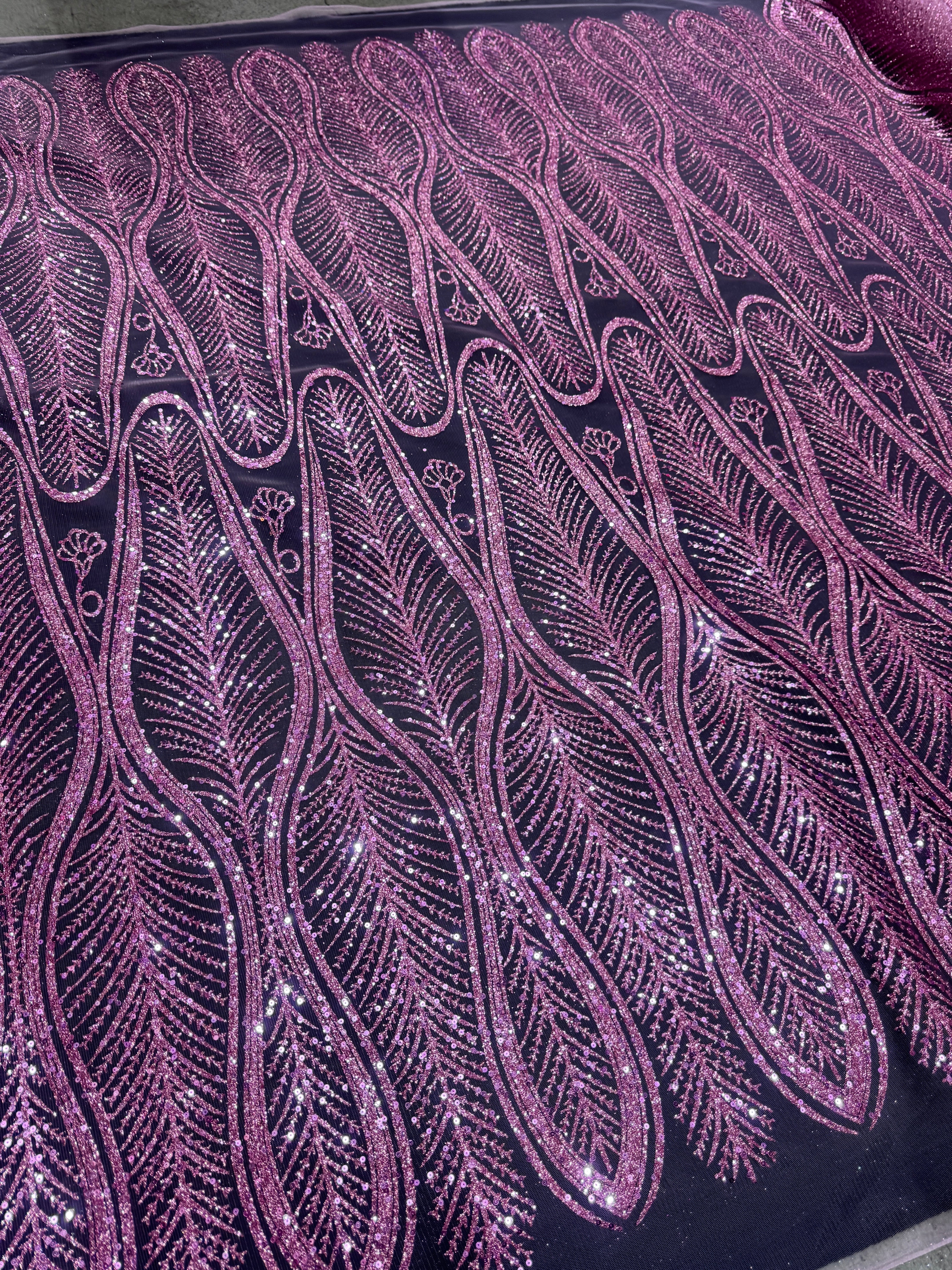 Baby Pink Glitter Sequin Geometric Lace, online textile store, sewing, fabric store, sewing store, cheap fabric store, kiki textiles